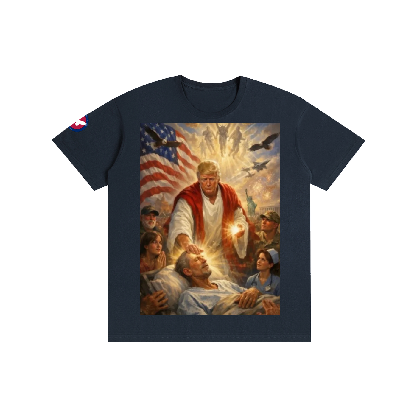 tshirt,healer,trump,political,conservative,patriotic