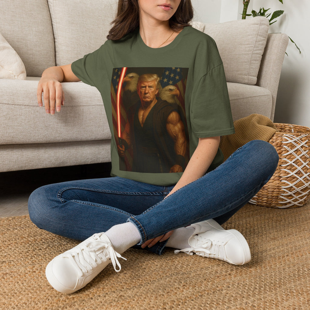 Patriotic Jedi Trump Graphic T-Shirt