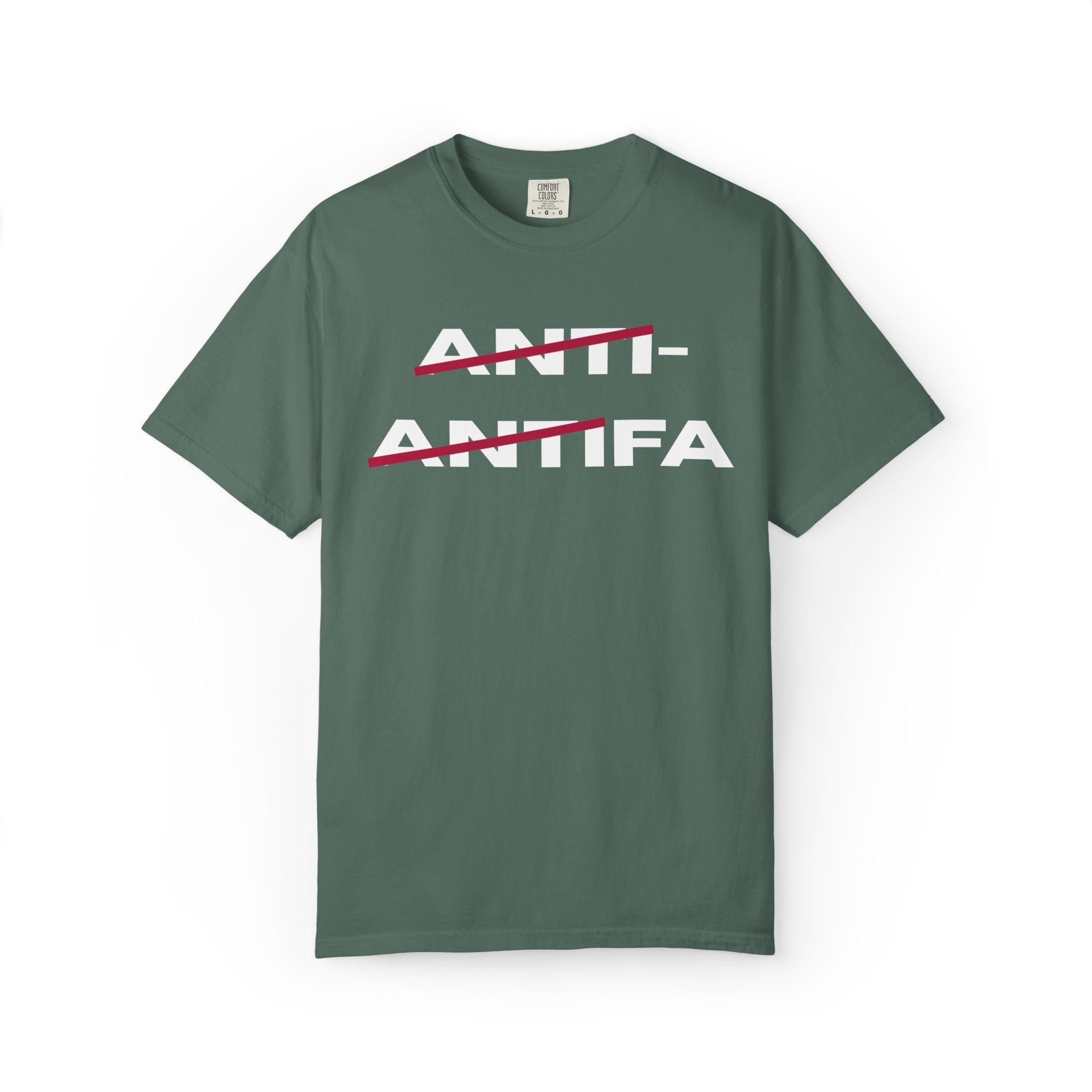Anti-Antifa Graphic T-Shirt — Political Statement Tee
