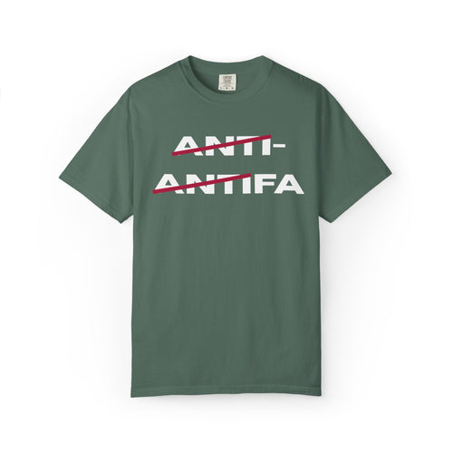 Anti-Antifa Graphic T-Shirt — Political Statement Tee
