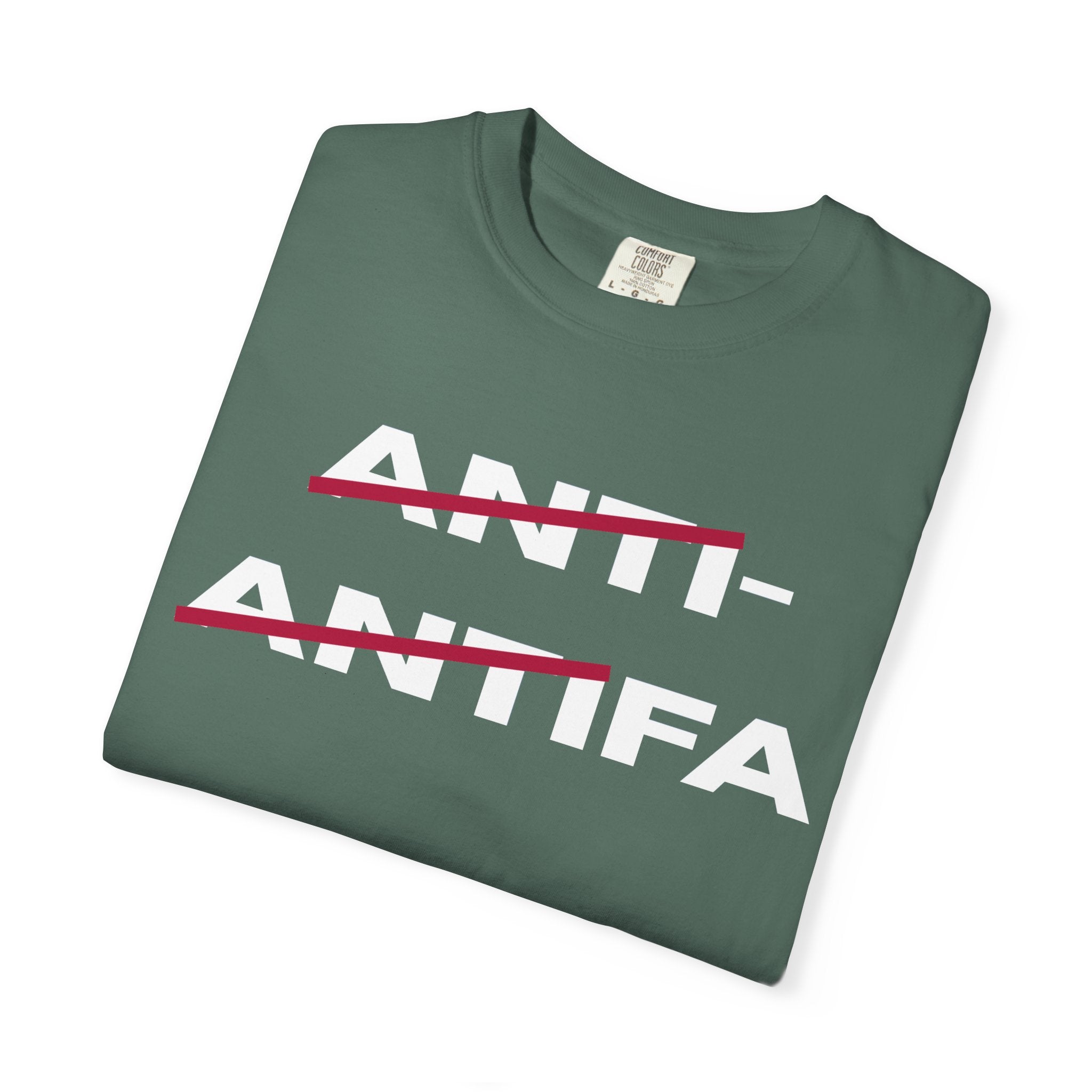 Anti-Antifa Graphic T-Shirt — Political Statement Tee