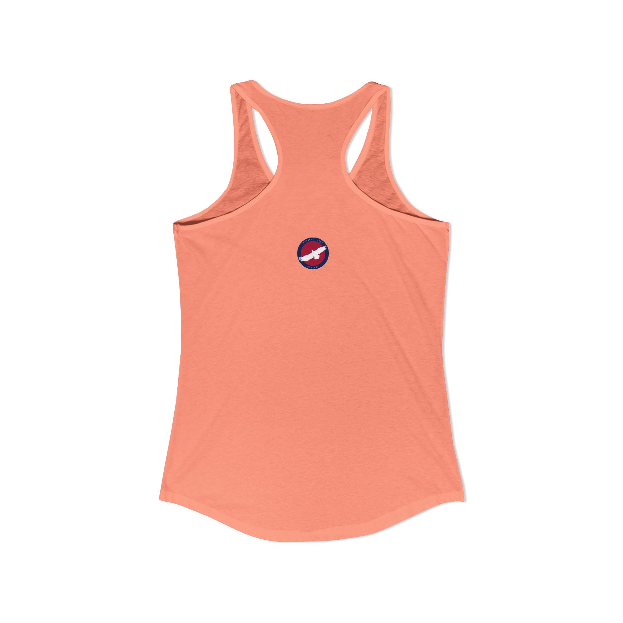 Women's Ideal Racerback Tank -  "Keep Your Pronouns Out Of Our Schools" Political Statement