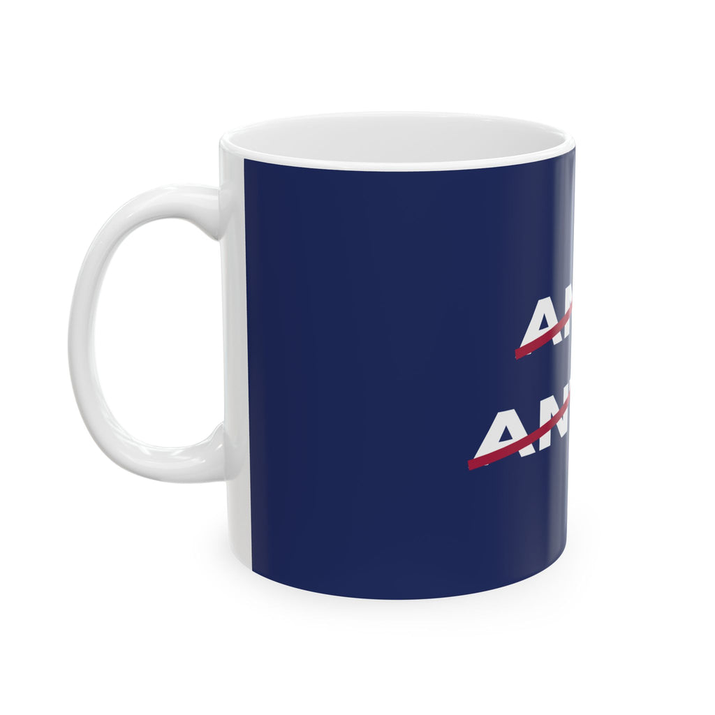Anti-Antifa Ceramic Mug – Political Statement Coffee Cup (11oz & 15oz)