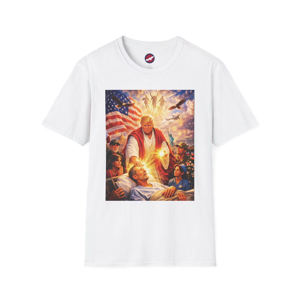 T-Shirt — Patriotic Political Portrait Tee (Donald Trump)