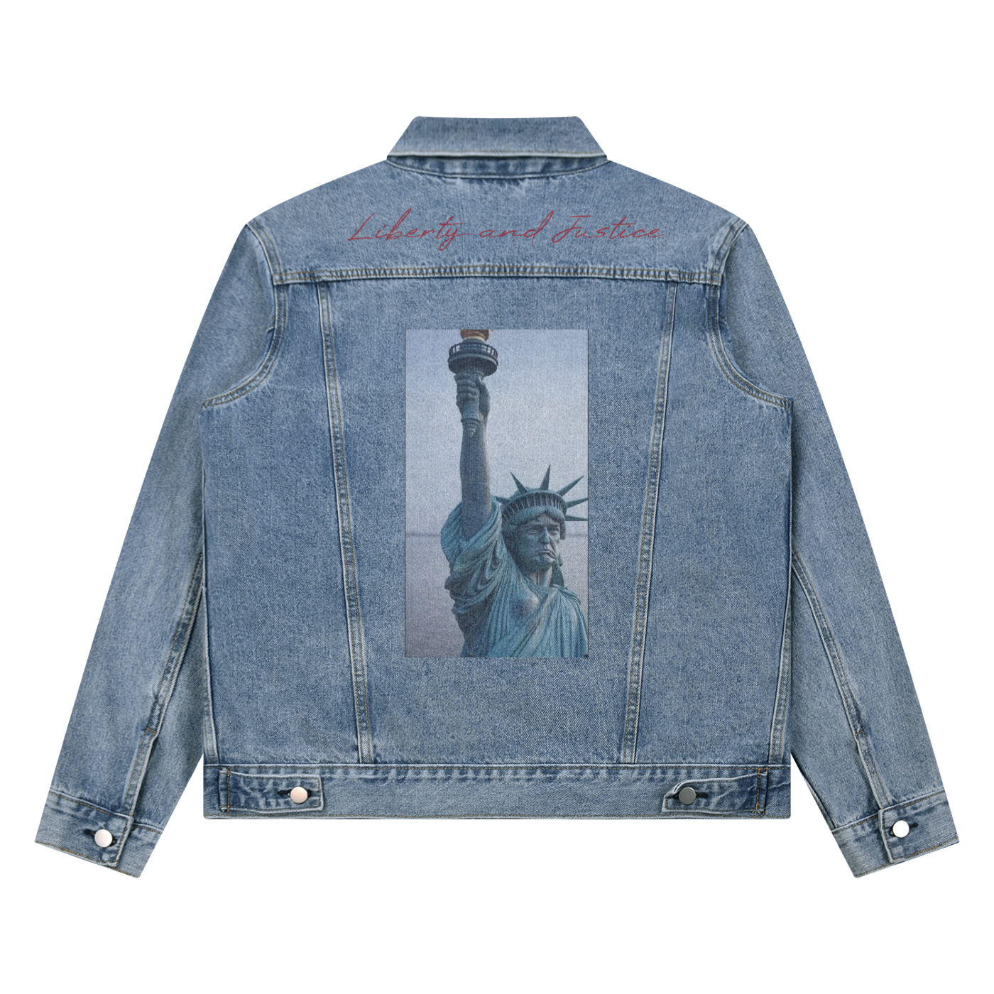 denim,jacket,trump,liberty,patriotic,conservative