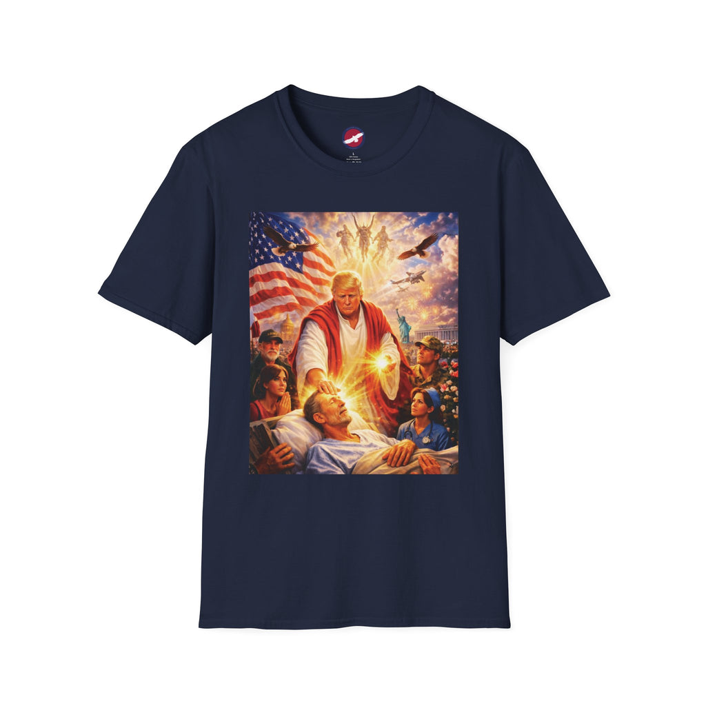 T-Shirt — Patriotic Political Portrait Tee (Donald Trump)