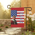 Garden Flag — "Long Live the King" Patriotic Decorative Banner