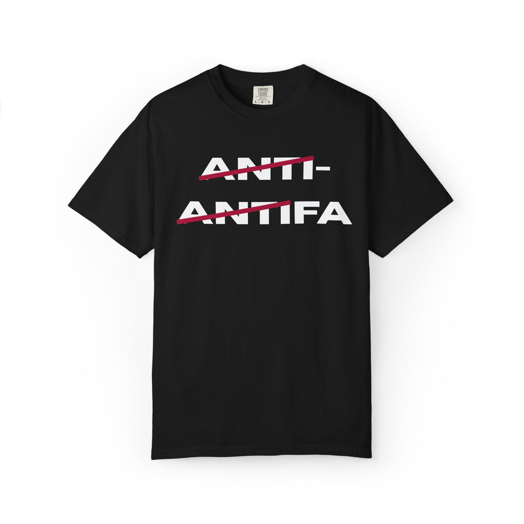 Anti-Antifa Graphic T-Shirt — Political Statement Tee