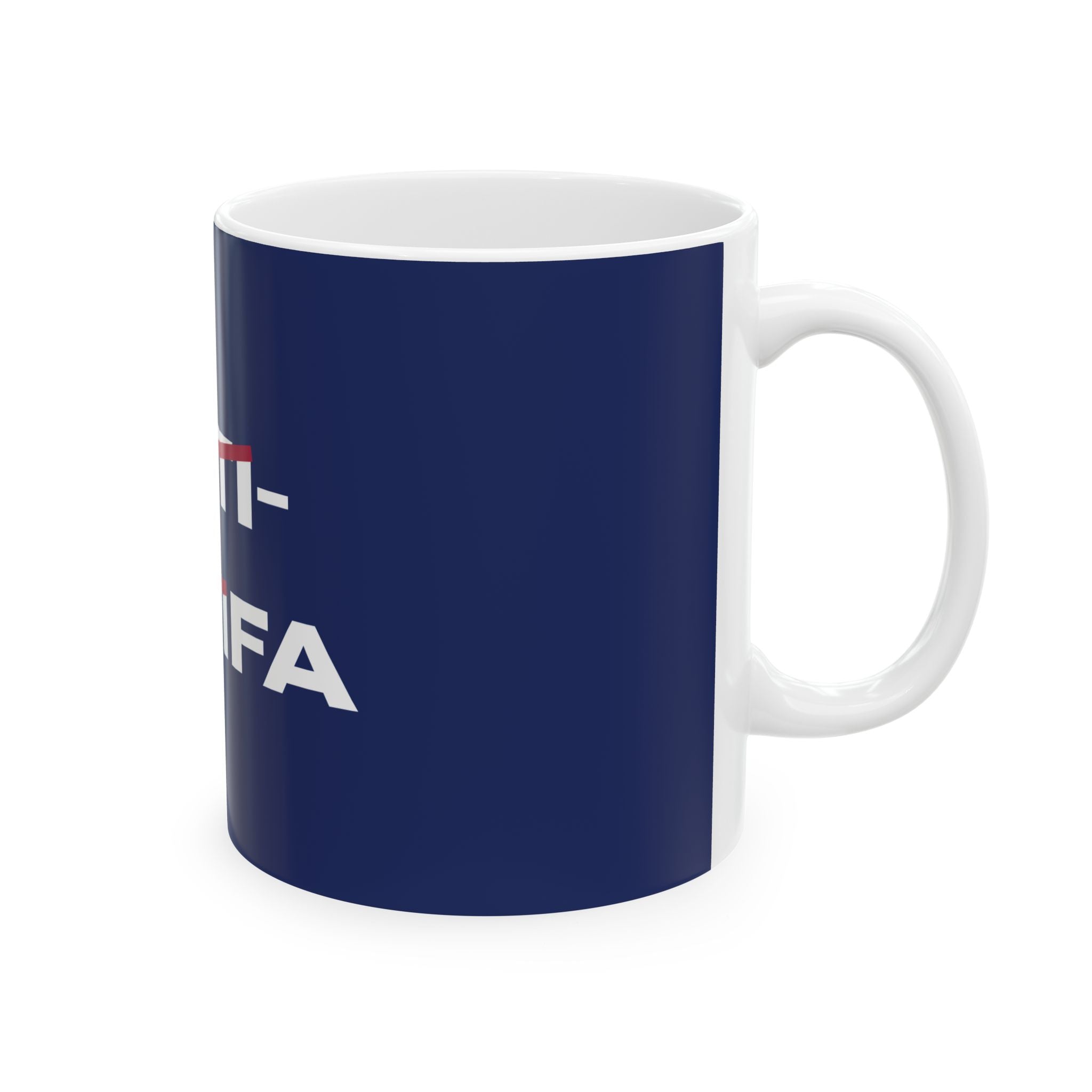 Anti-Antifa Ceramic Mug – Political Statement Coffee Cup (11oz & 15oz)