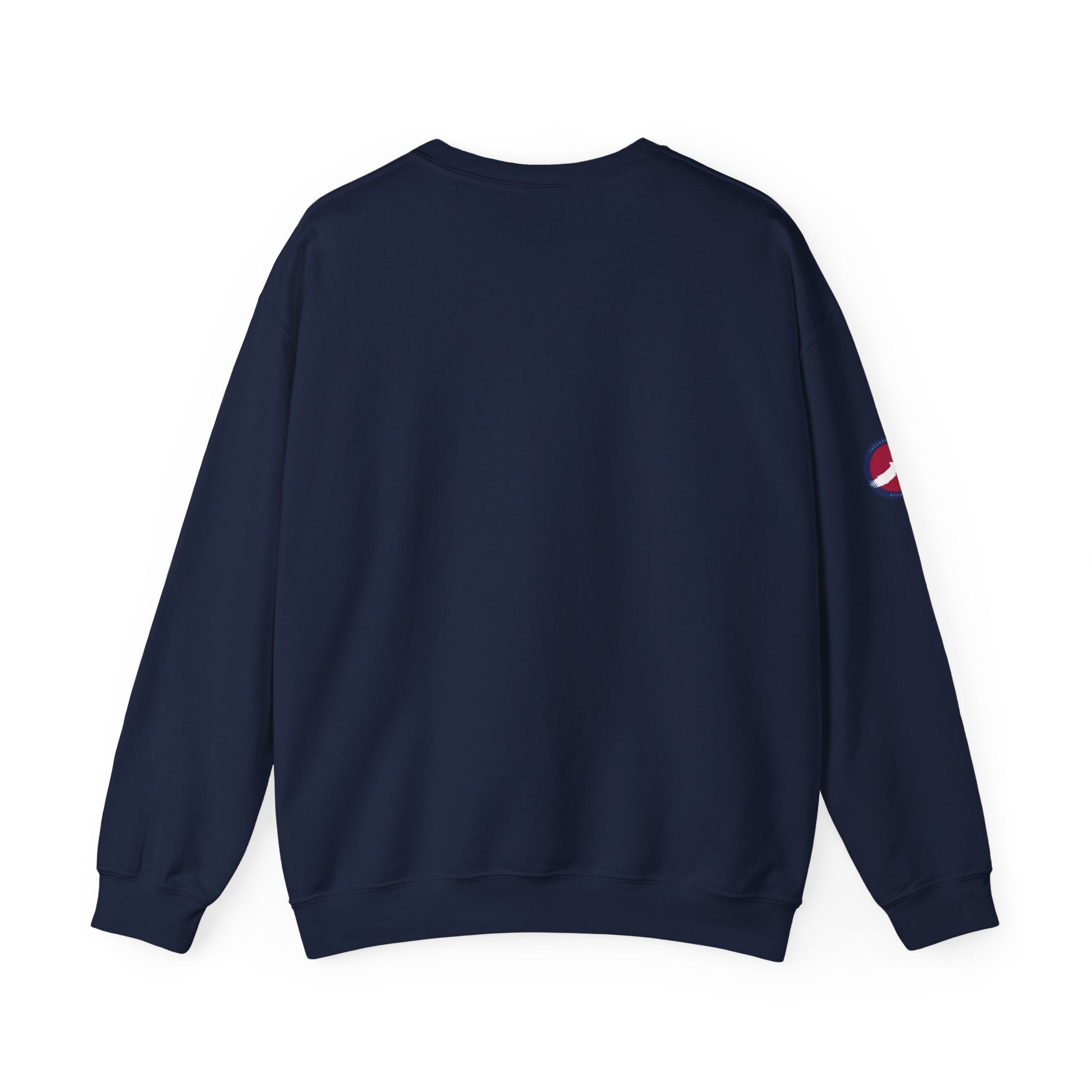 Patriotic Warrior Crewneck Sweatshirt — Trump Jedi Graphic