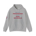 Hoodie — "Keep Your Pronouns Out Of Our Schools" Statement Pullover