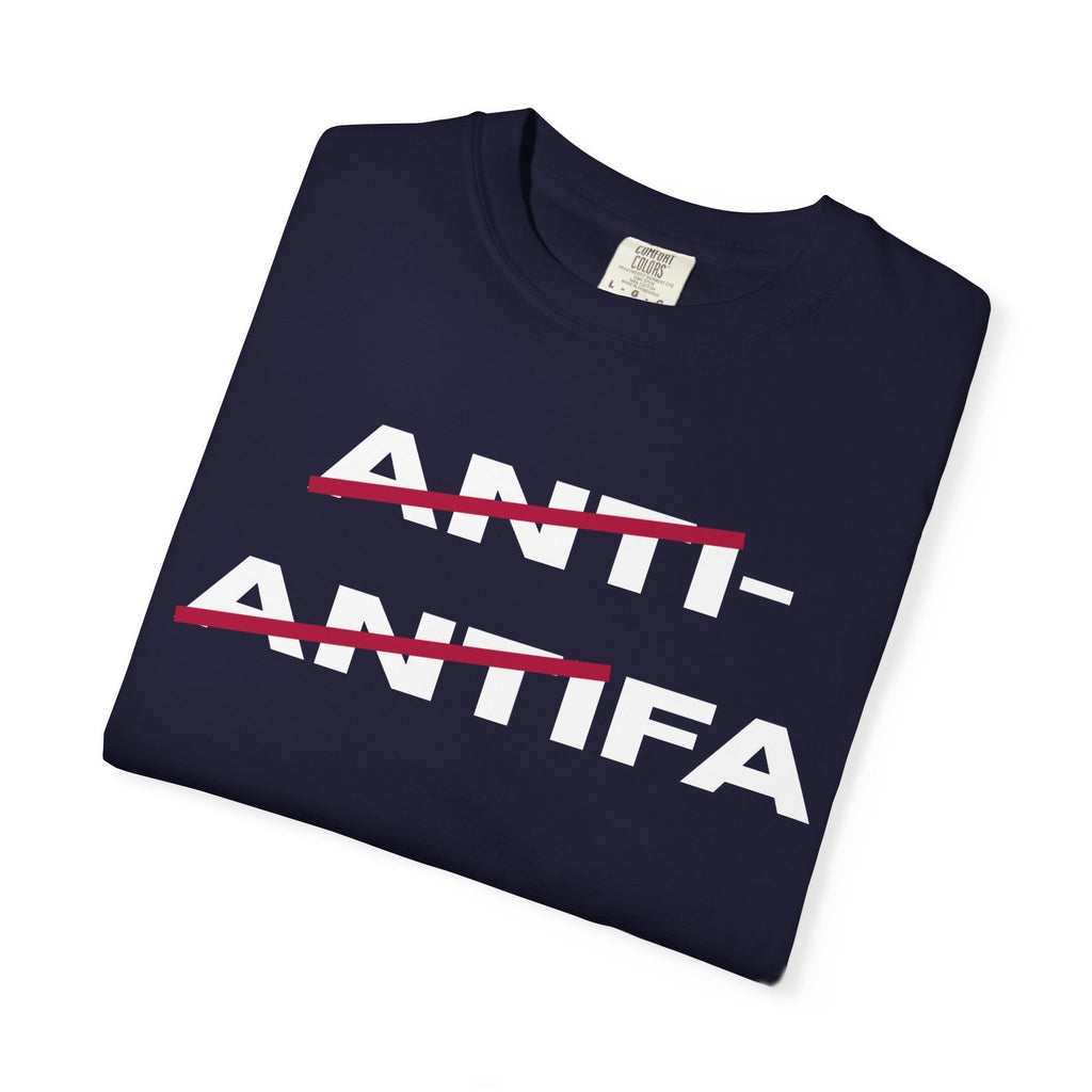 Anti-Antifa Graphic T-Shirt — Political Statement Tee