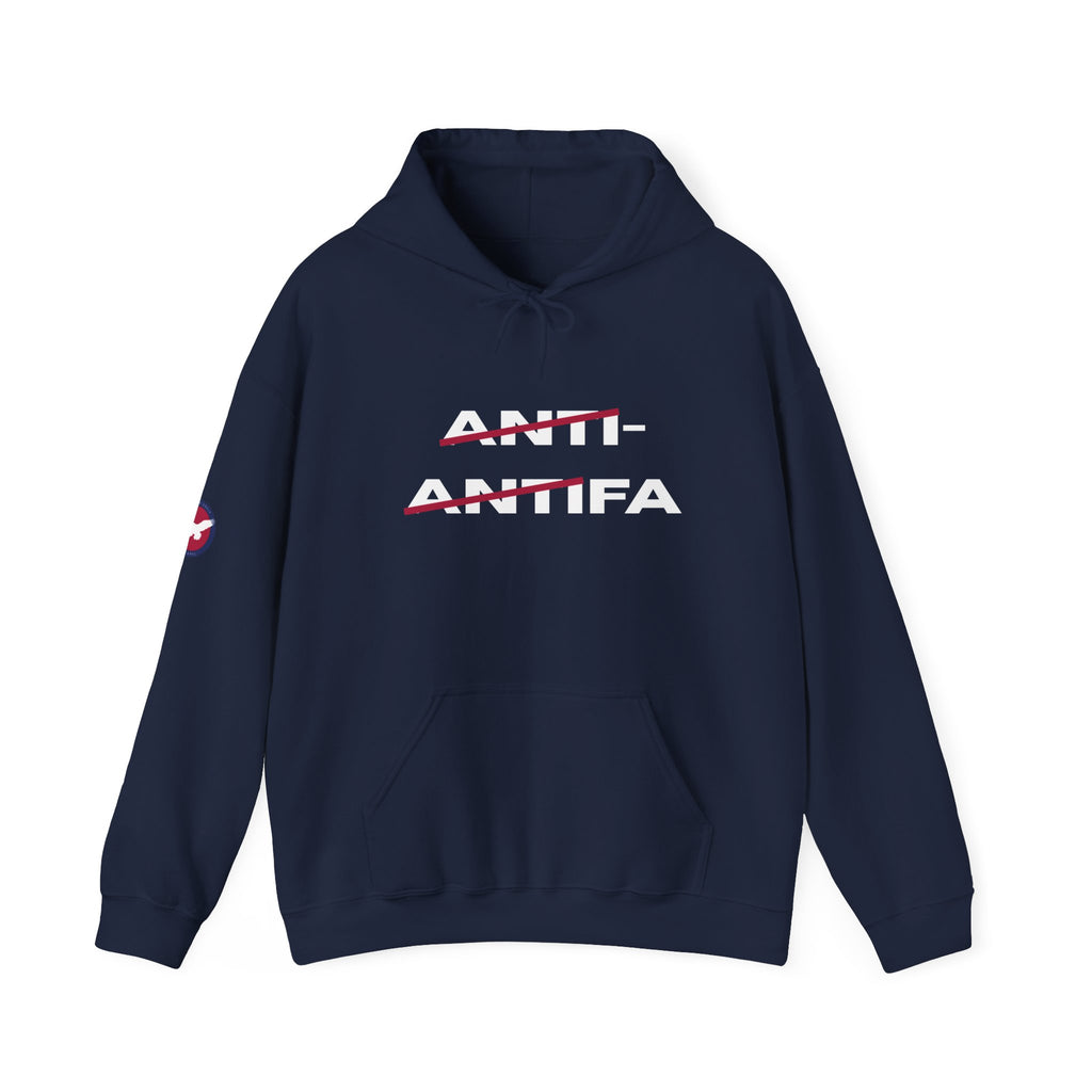 Anti-Antifa Hoodie - Political Statement Pullover