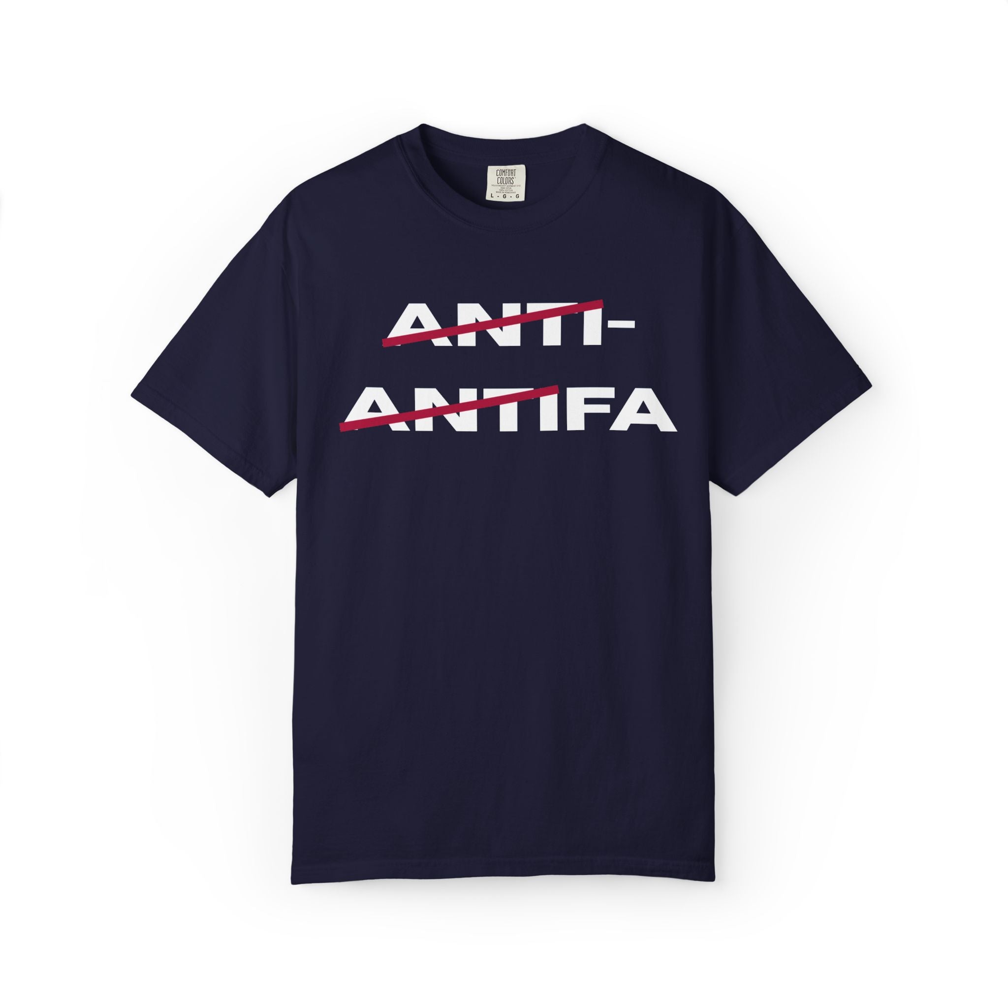Anti-Antifa Graphic T-Shirt — Political Statement Tee