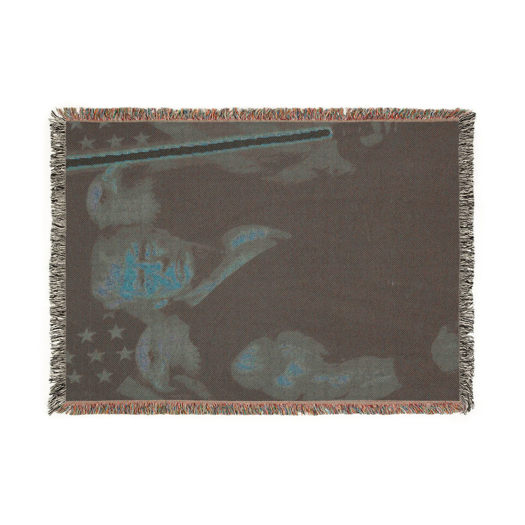 Vintage  Woven Blanket — Jedi Donald Trump Design