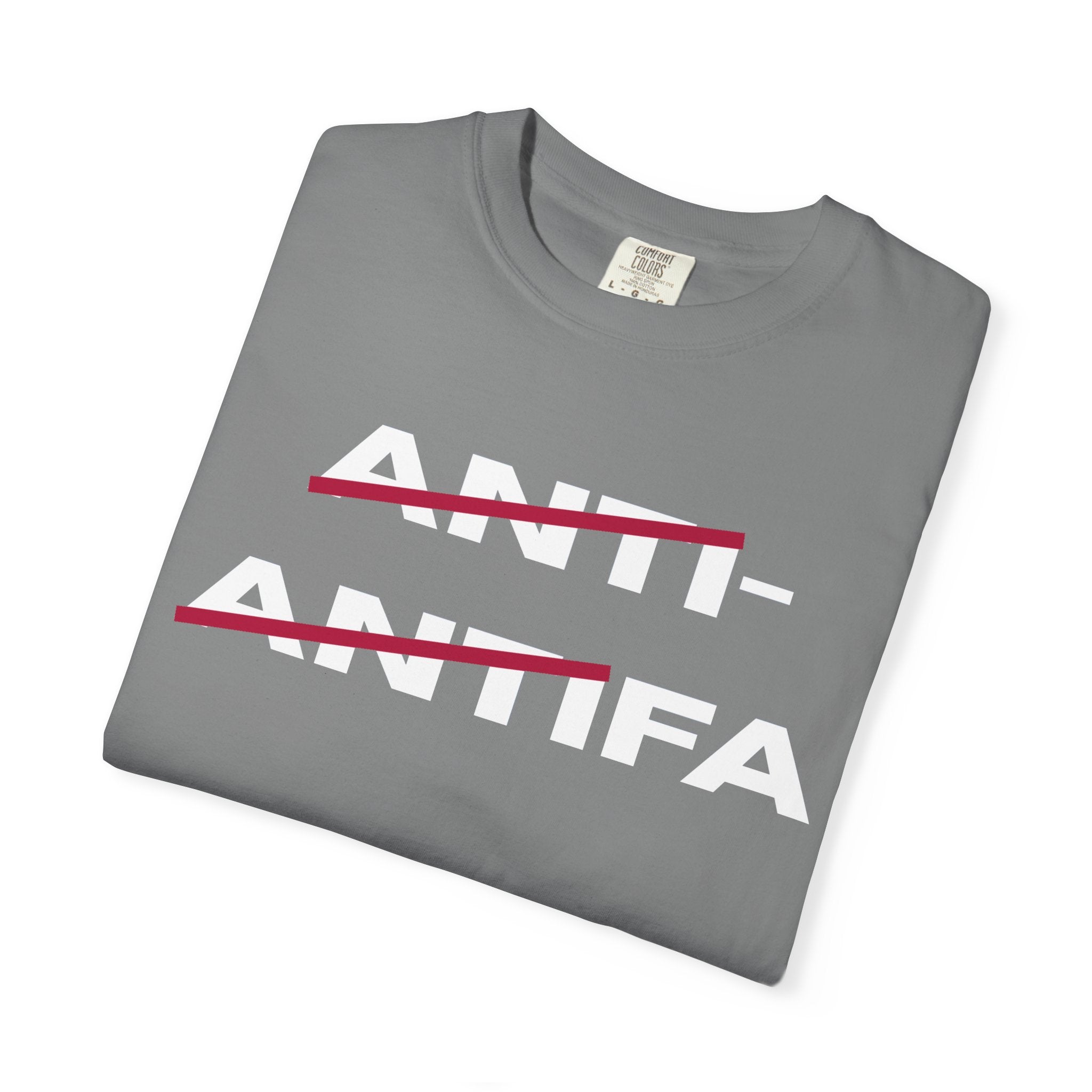 Anti-Antifa Graphic T-Shirt — Political Statement Tee