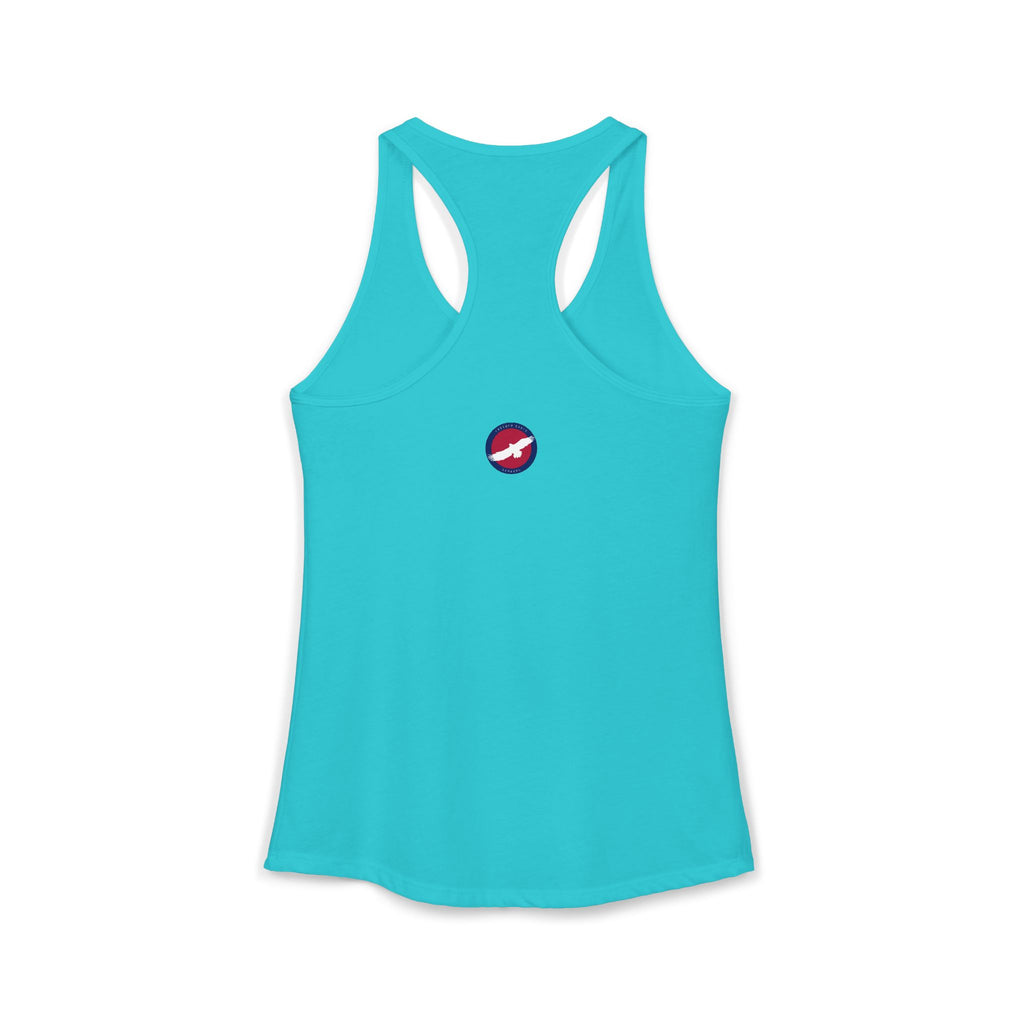 Women's Ideal Racerback Tank -  "Keep Your Pronouns Out Of Our Schools" Political Statement