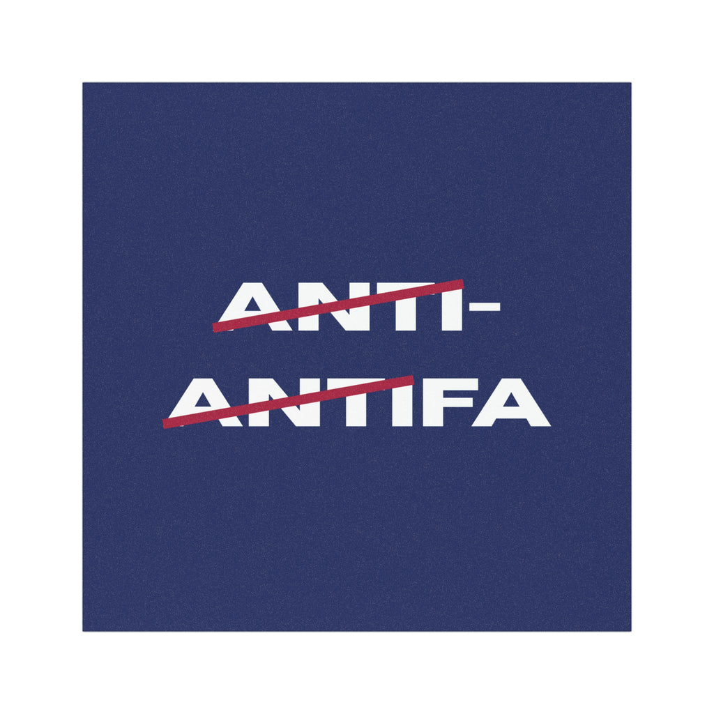 Car Magnet — "ANTI-ANTIFA" Political Statement Magnet