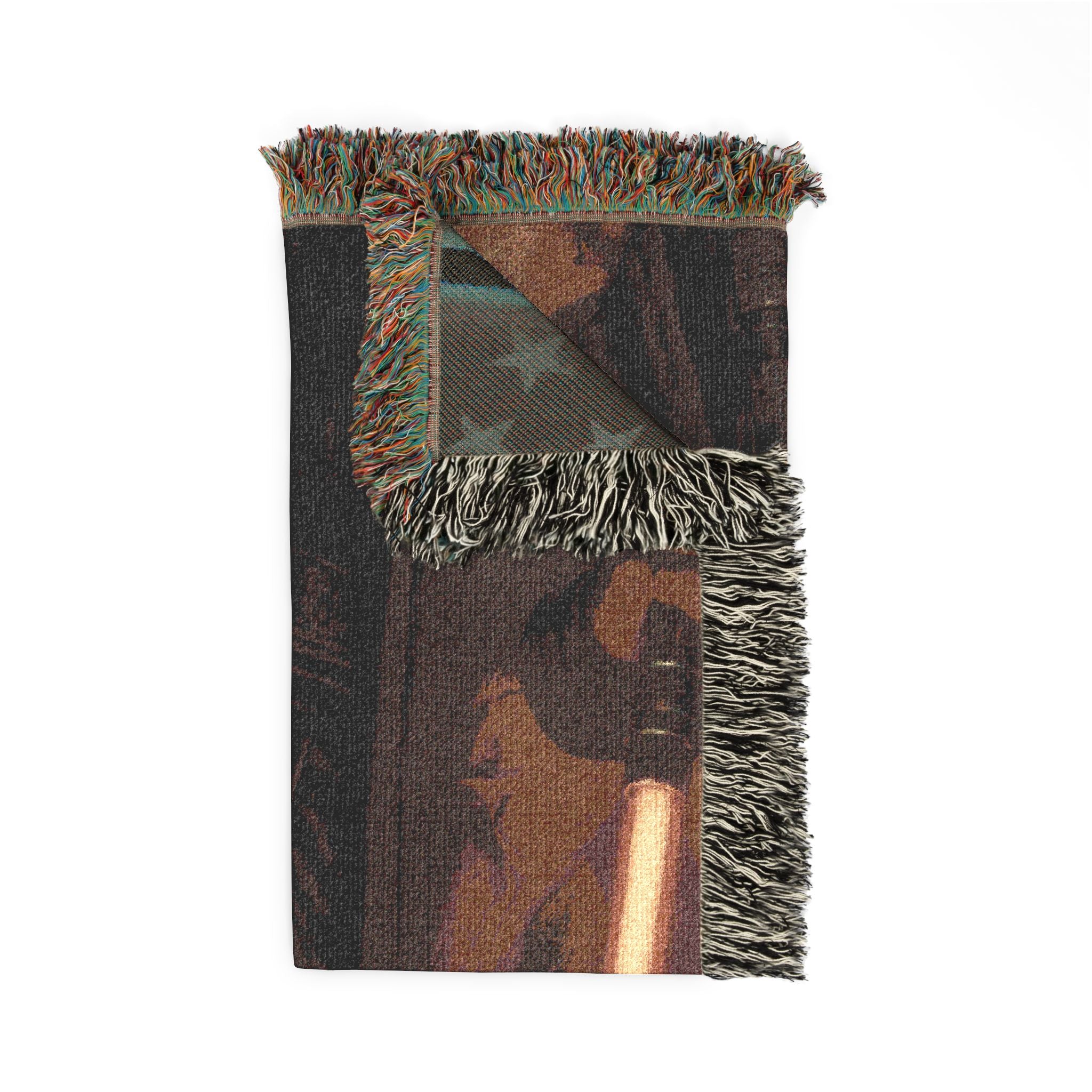 Vintage  Woven Blanket — Jedi Donald Trump Design