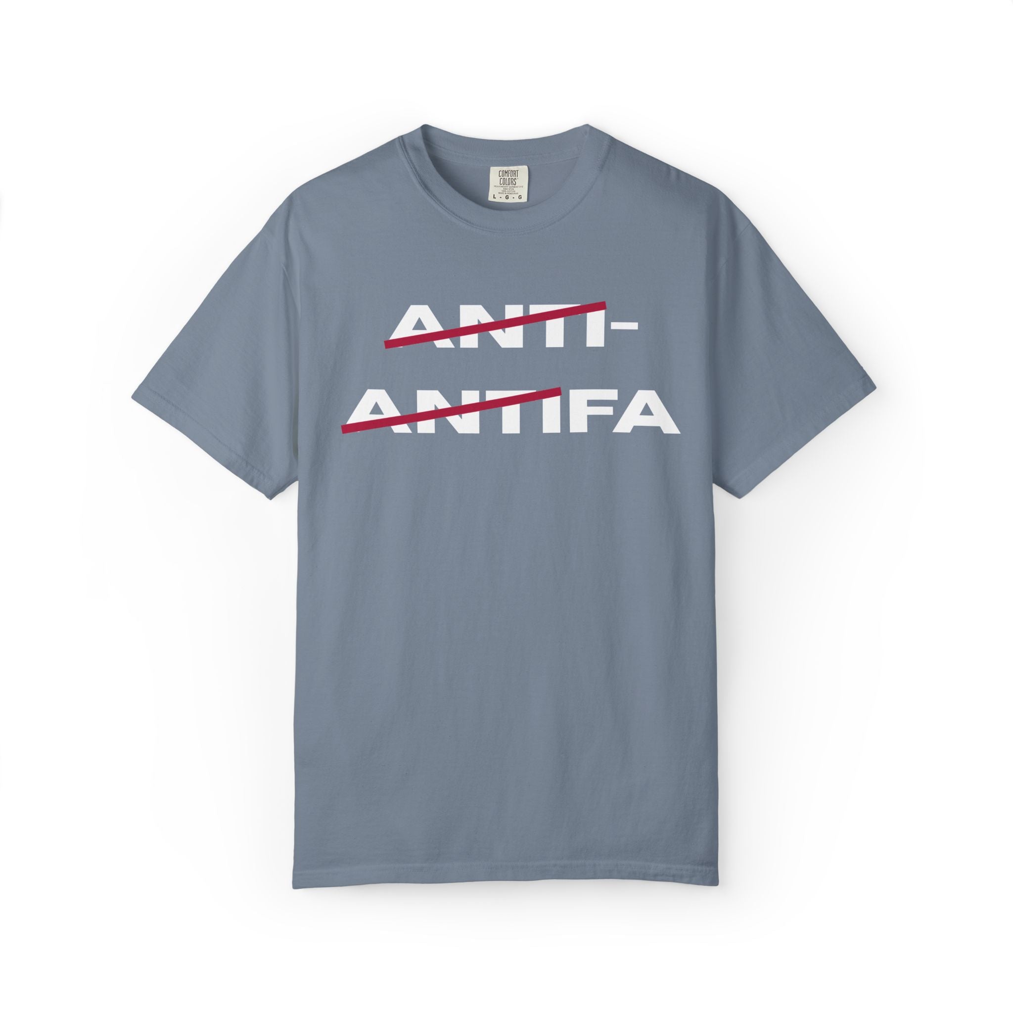 Anti-Antifa Graphic T-Shirt — Political Statement Tee