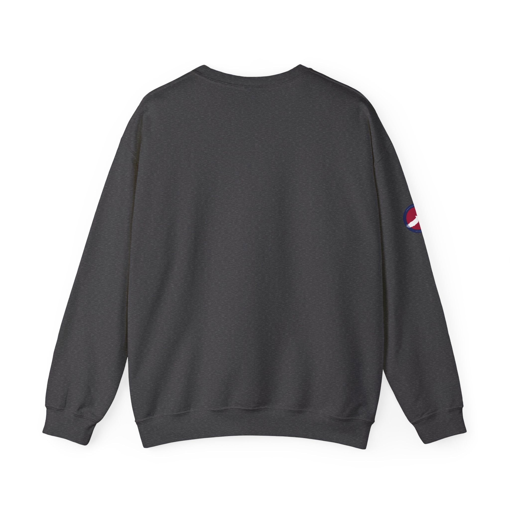 Minimalist Red Brushstroke Crewneck Sweatshirt