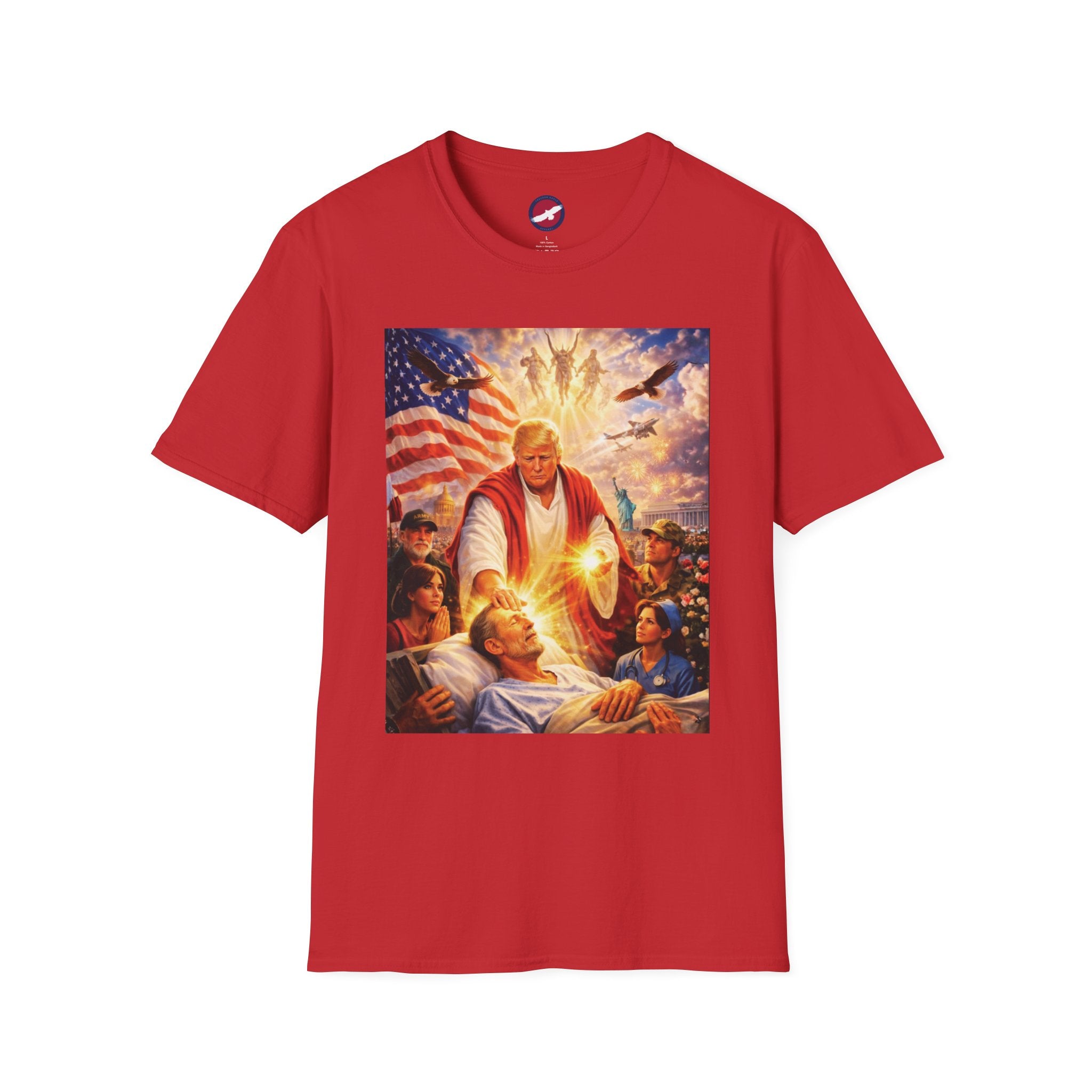 T-Shirt — Patriotic Political Portrait Tee (Donald Trump)