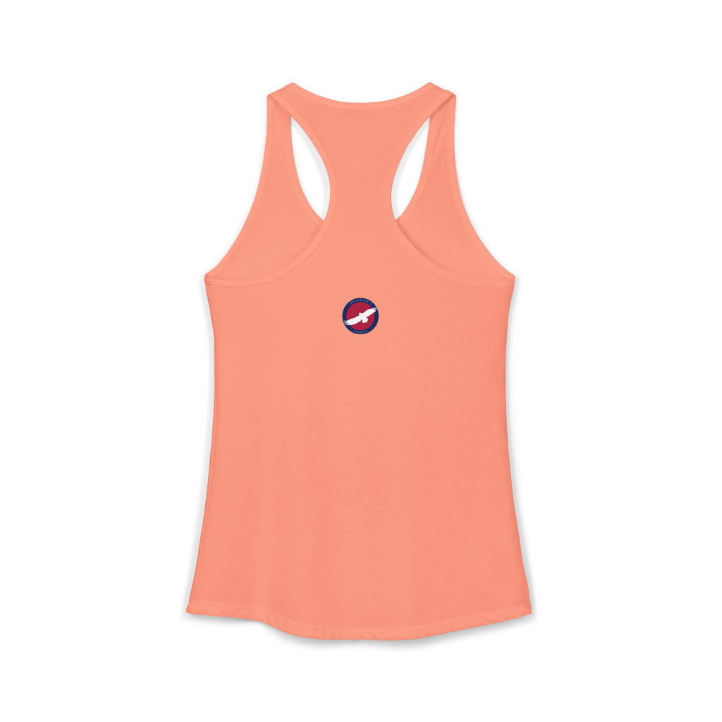 Women's Ideal Racerback Tank -  "Keep Your Pronouns Out Of Our Schools" Political Statement