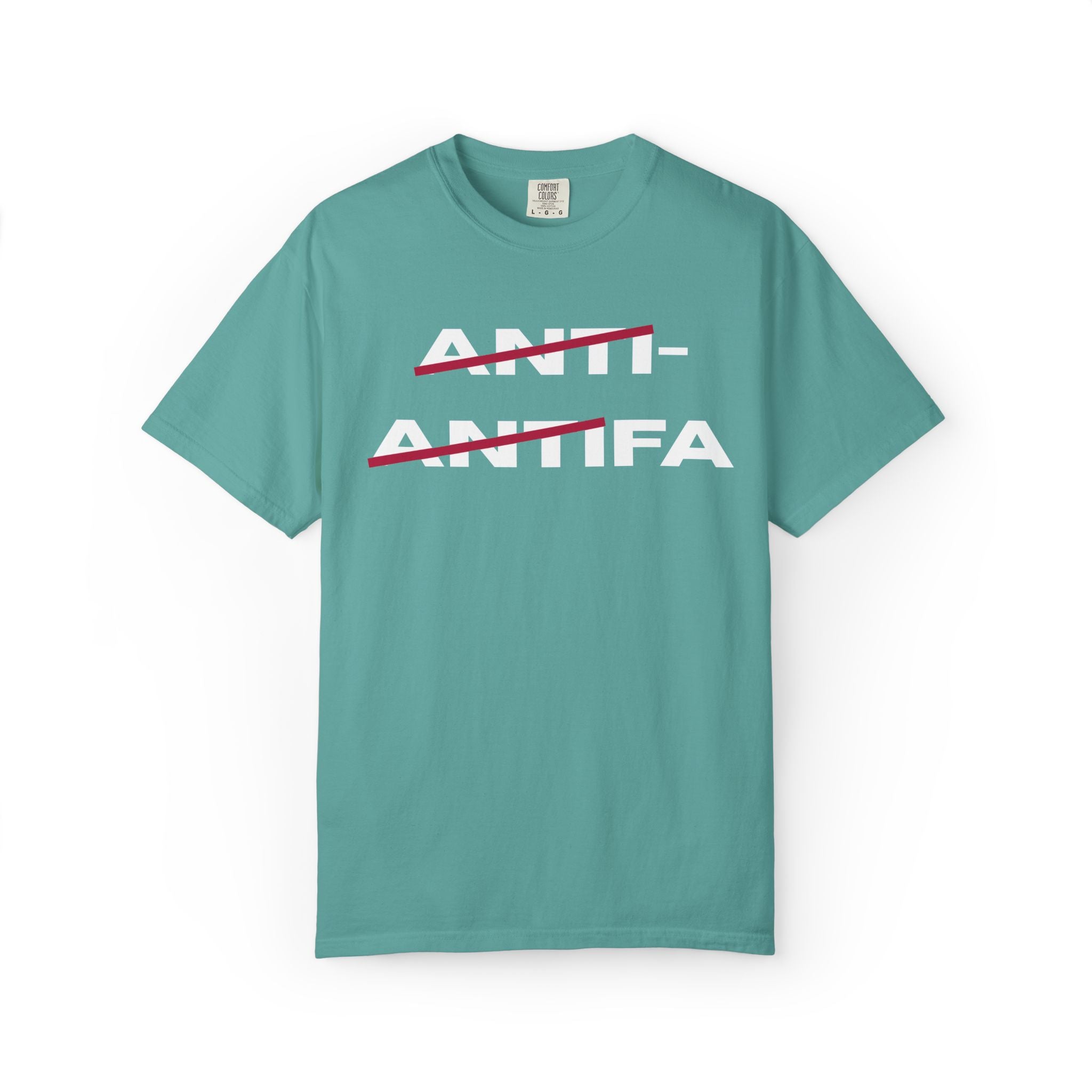 Anti-Antifa Graphic T-Shirt — Political Statement Tee