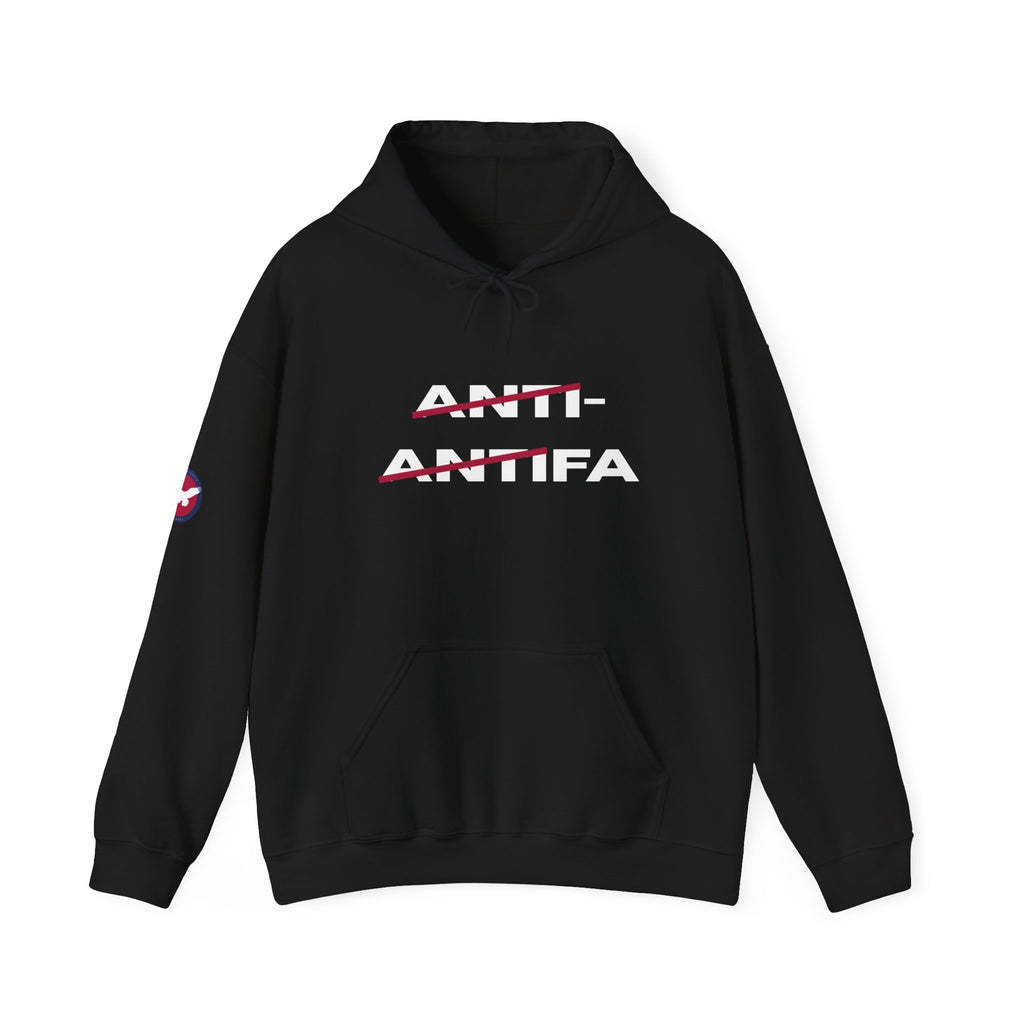 Anti-Antifa Hoodie - Political Statement Pullover