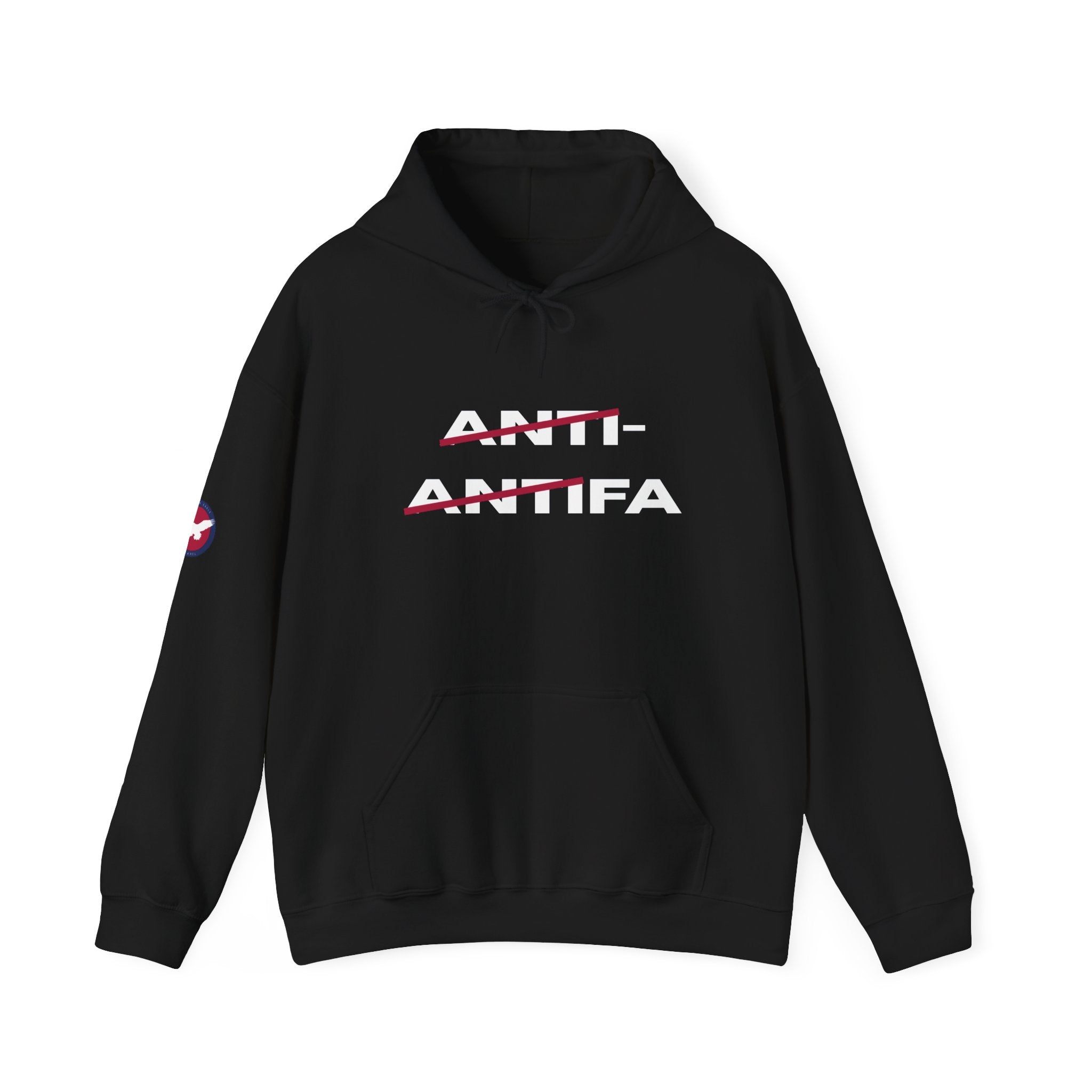 Anti-Antifa Hoodie - Political Statement Pullover