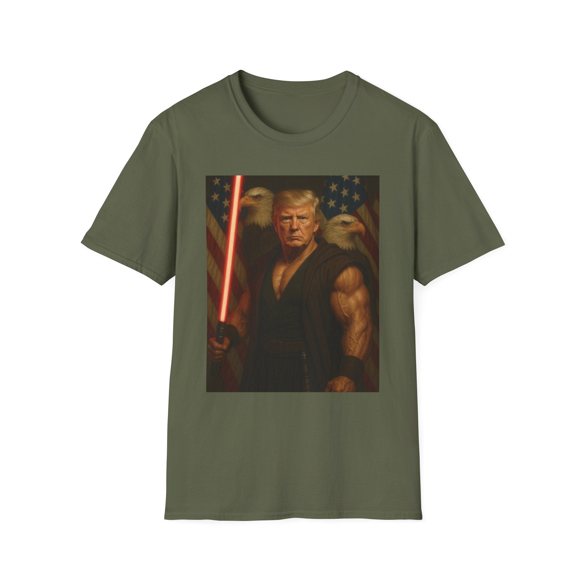 Patriotic Jedi Trump Graphic T-Shirt