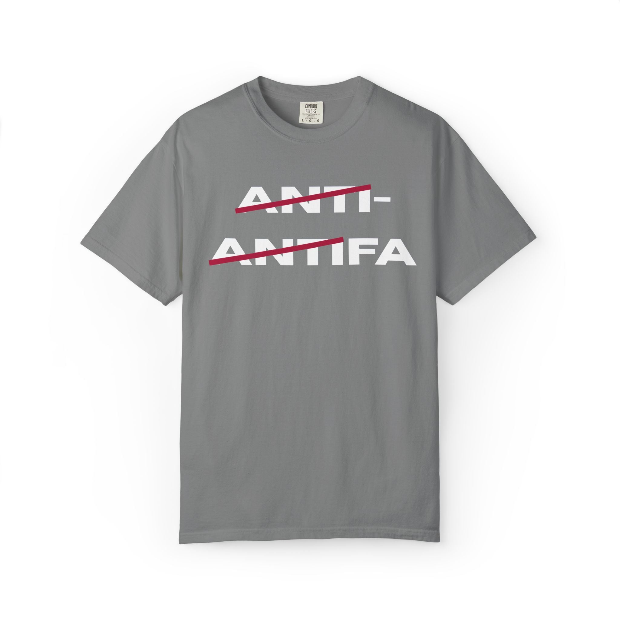 Anti-Antifa Graphic T-Shirt — Political Statement Tee