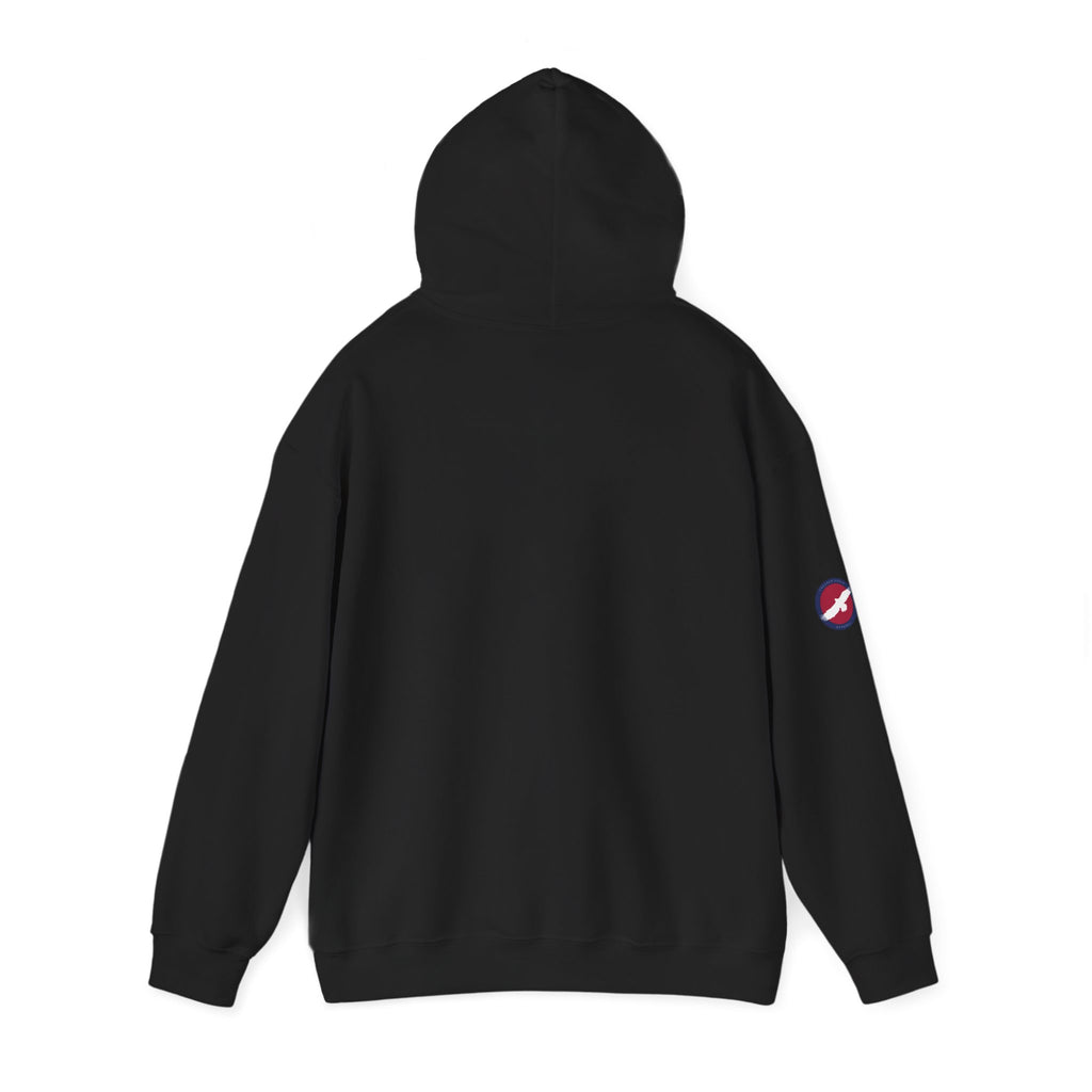 Patriotic Donald Trump Hoodie — 'Long Live the King' Graphic Hooded Sweatshirt