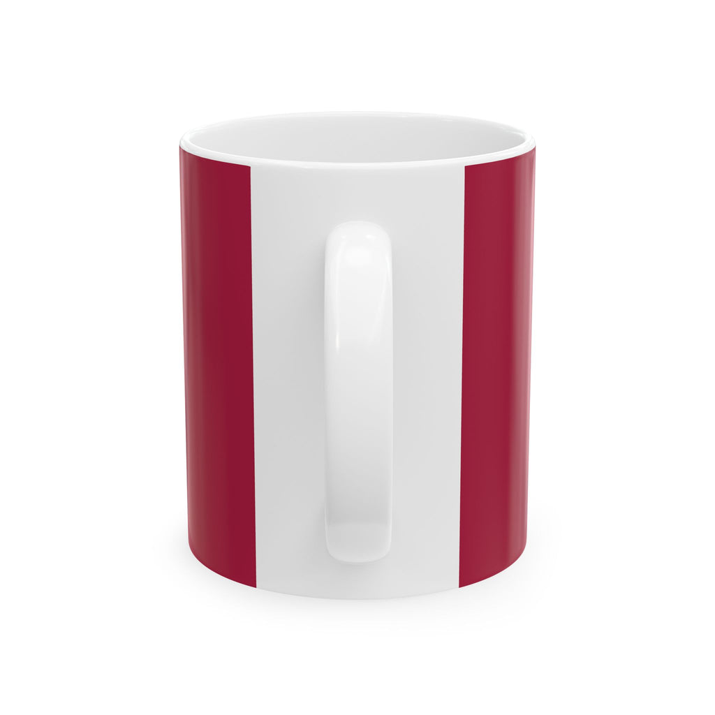 Patriotic Jedi Warrior Mug — Fantasy Lightsaber Coffee Cup
