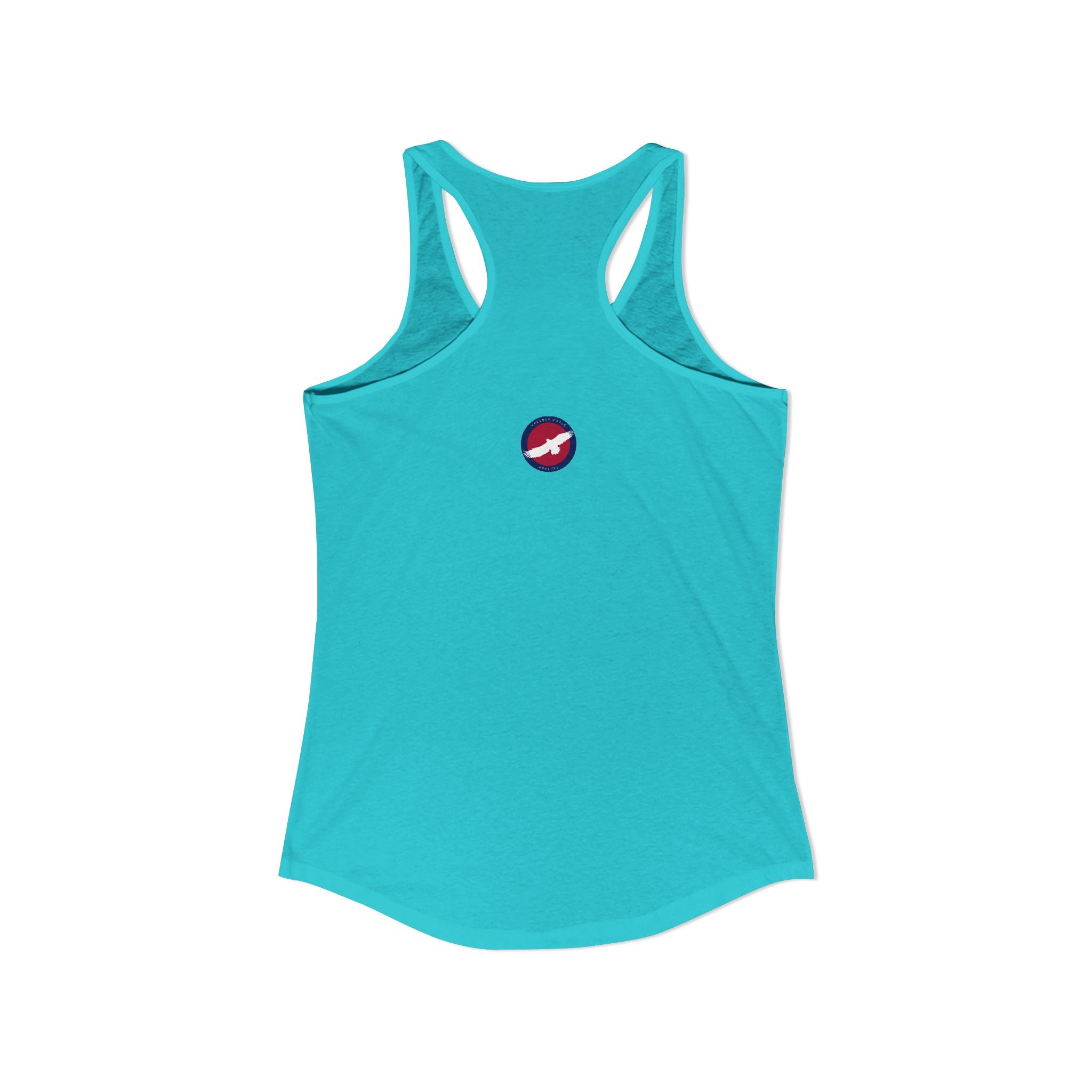 Women's Ideal Racerback Tank -  "Keep Your Pronouns Out Of Our Schools" Political Statement