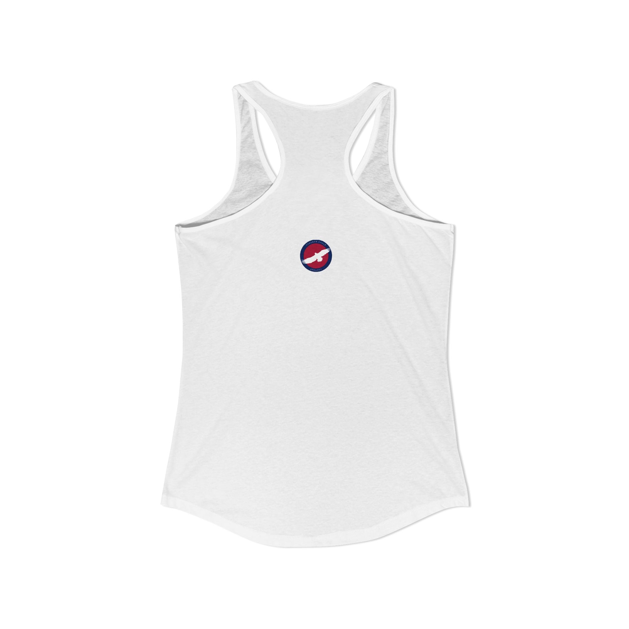 Women's Ideal Racerback Tank -  "Keep Your Pronouns Out Of Our Schools" Political Statement