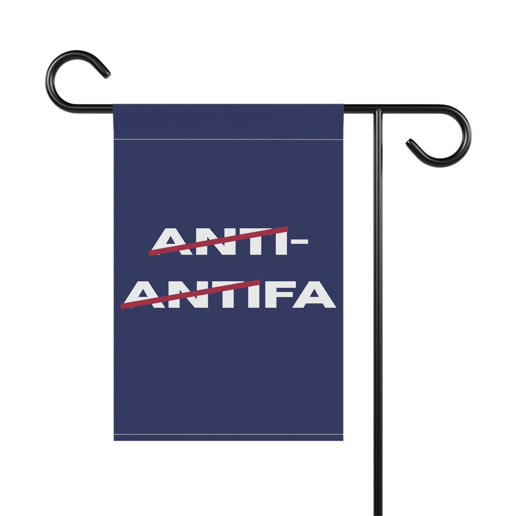 Garden Flag — Anti-Antifa Text Design