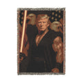Vintage  Woven Blanket — Jedi Donald Trump Design