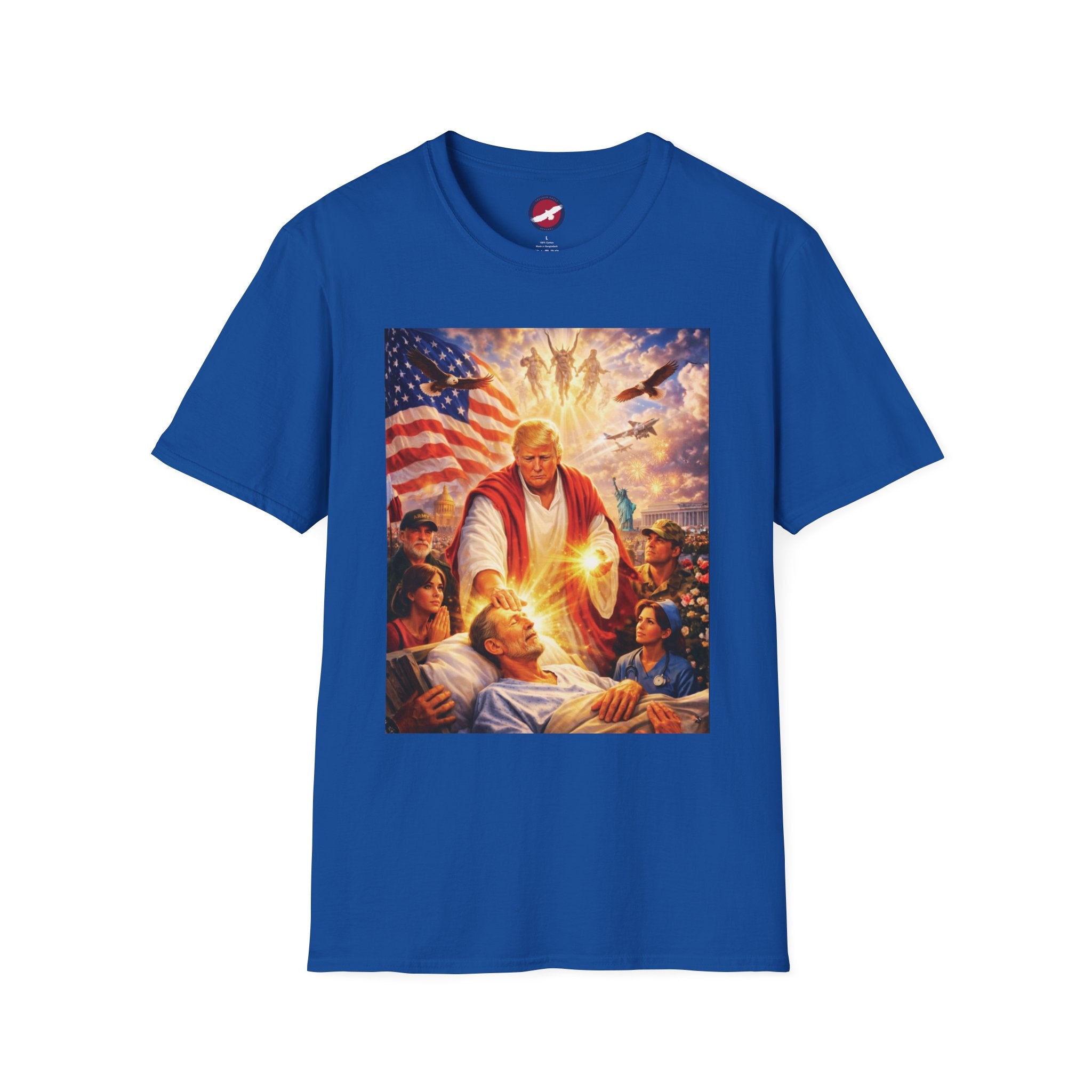 T-Shirt — Patriotic Political Portrait Tee (Donald Trump)