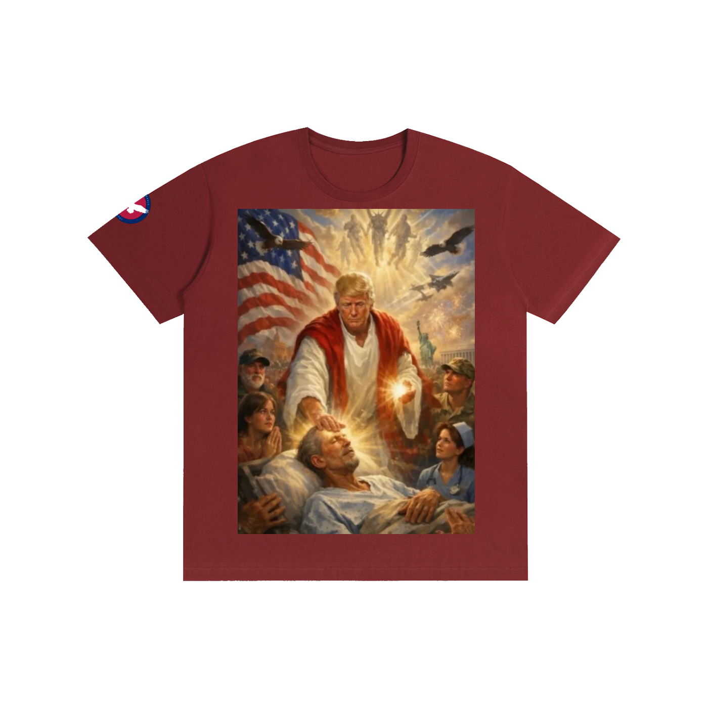 tshirt,healer,trump,political,conservative,patriotic