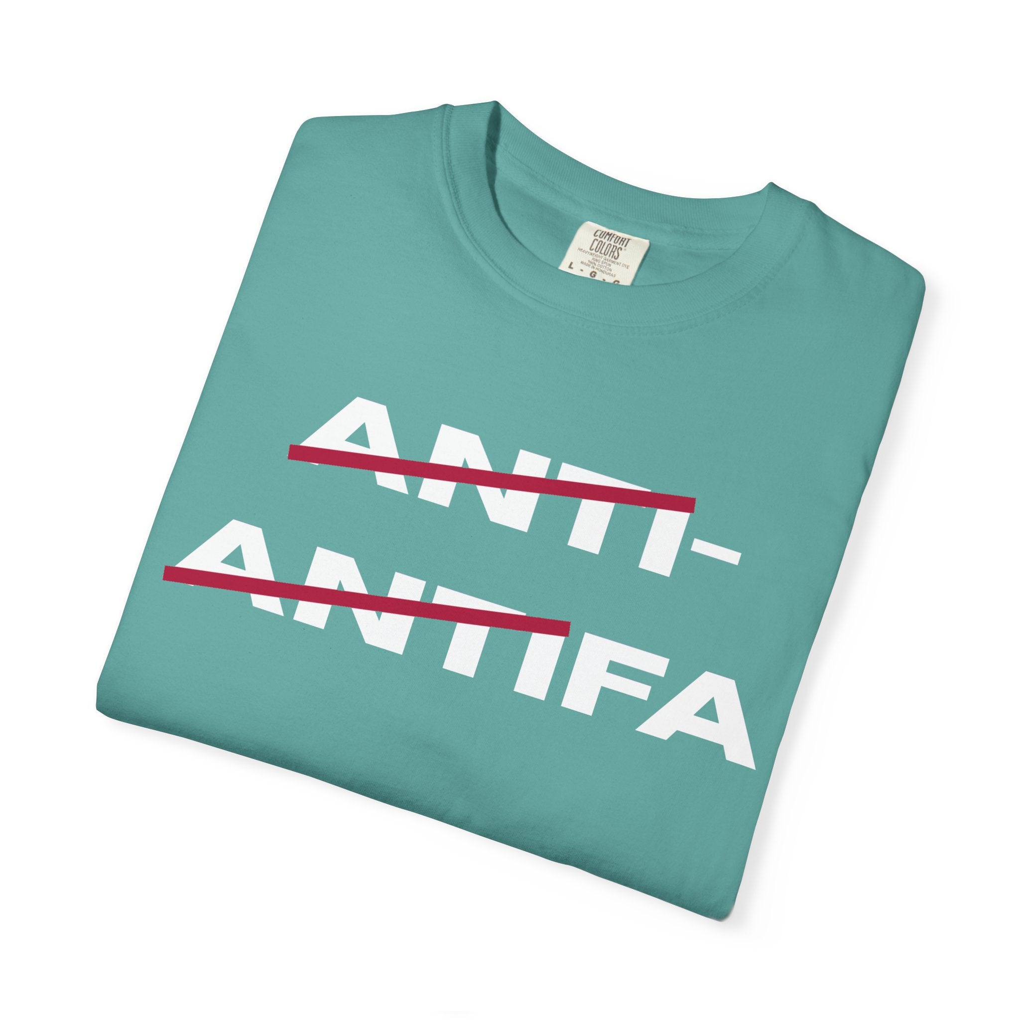 Anti-Antifa Graphic T-Shirt — Political Statement Tee