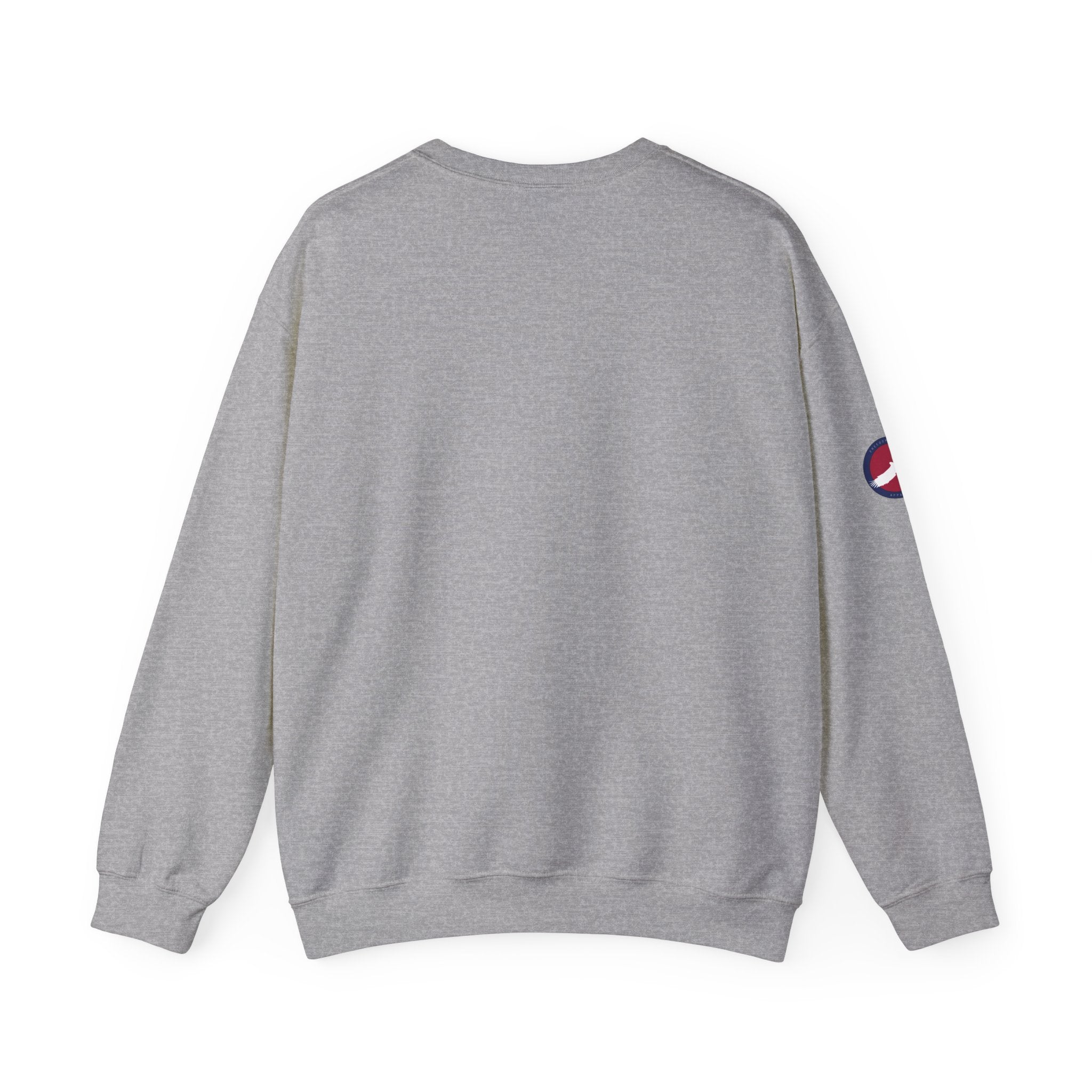 Minimalist Red Brushstroke Crewneck Sweatshirt