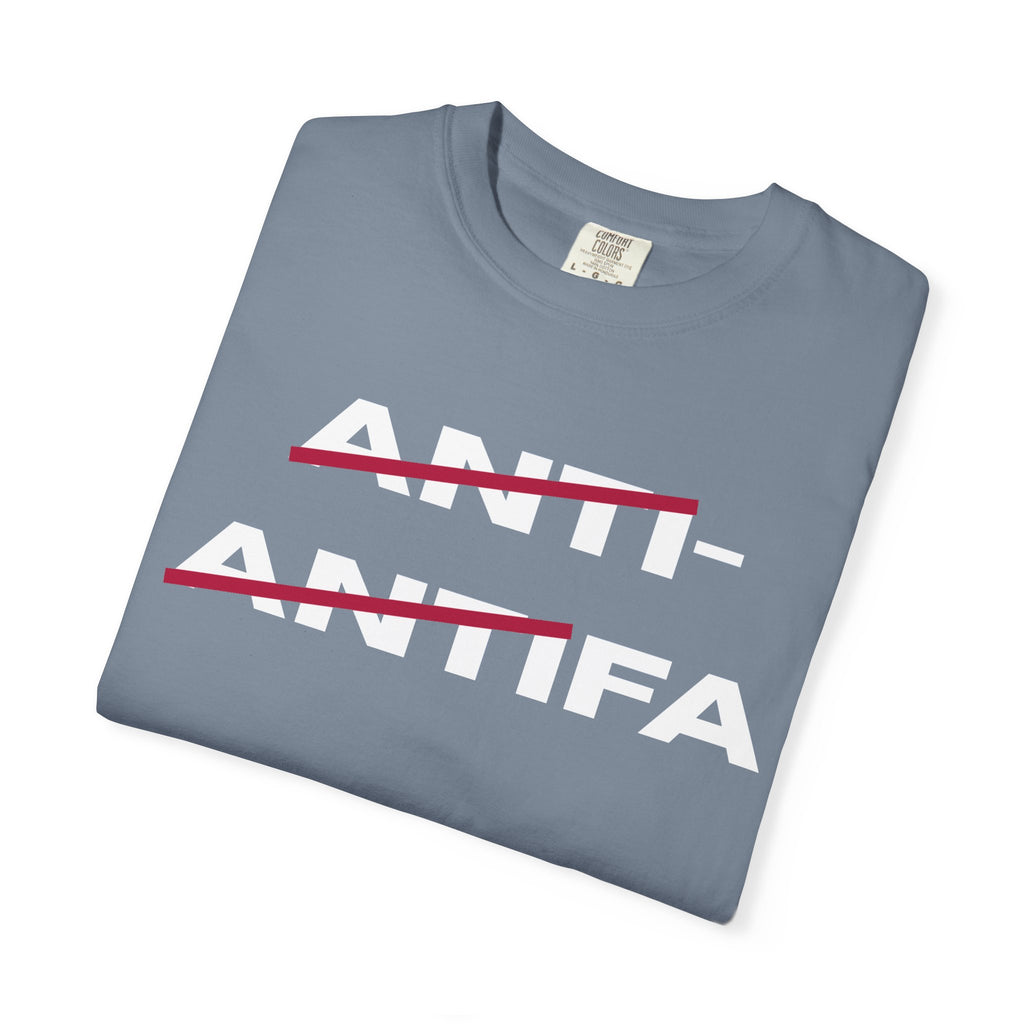 Anti-Antifa Graphic T-Shirt — Political Statement Tee