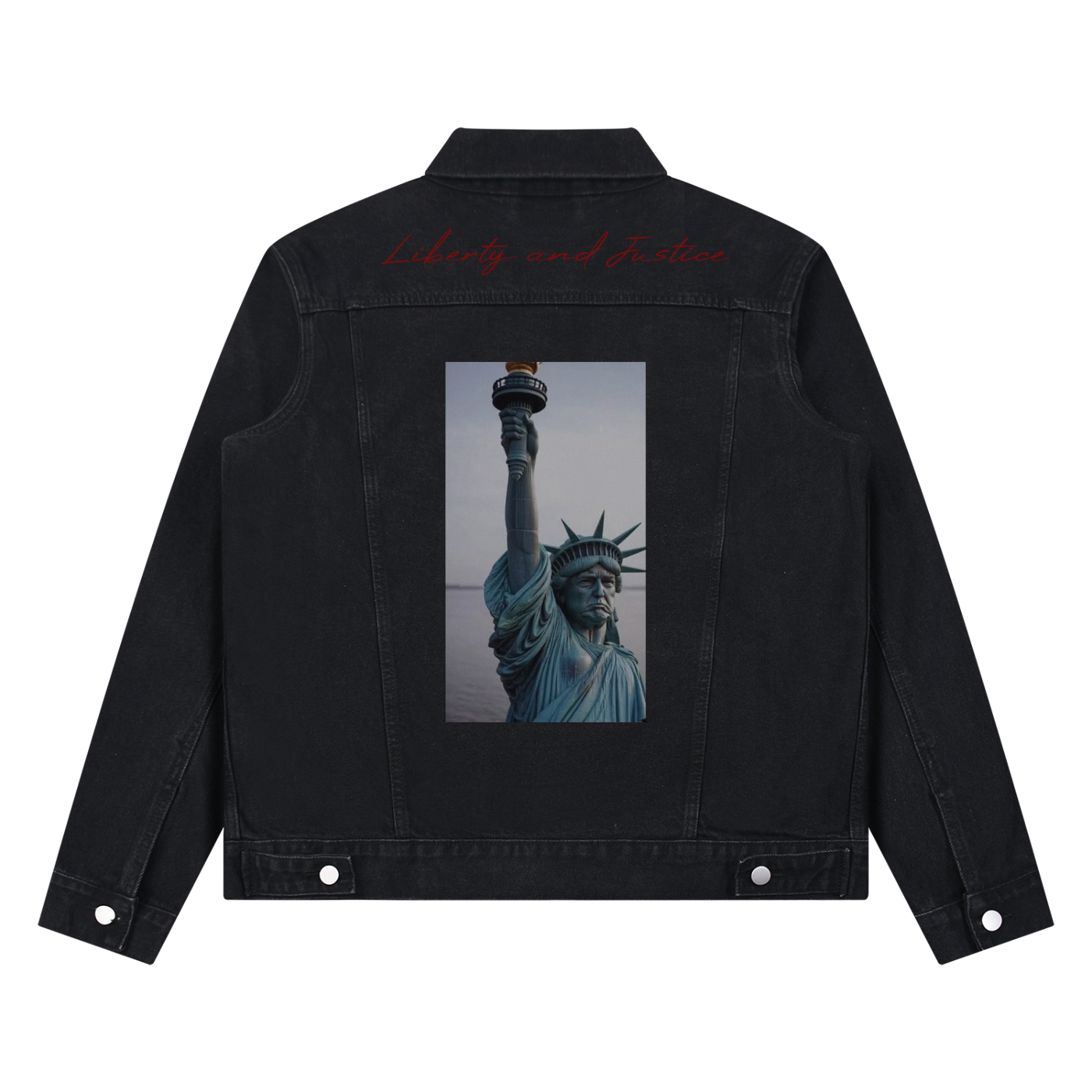 denim,jacket,trump,liberty,patriotic,conservative