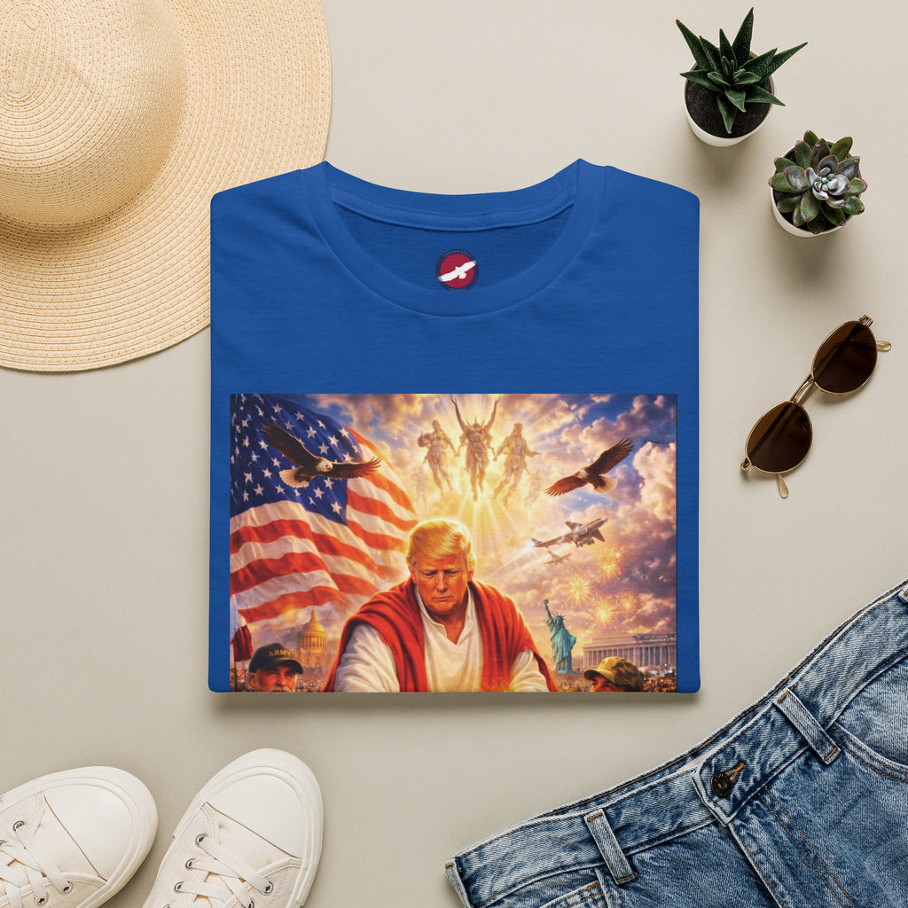 T-Shirt — Patriotic Political Portrait Tee (Donald Trump)