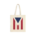Canvas Tote Bag – Patriotic 'MAGA' Flag Design