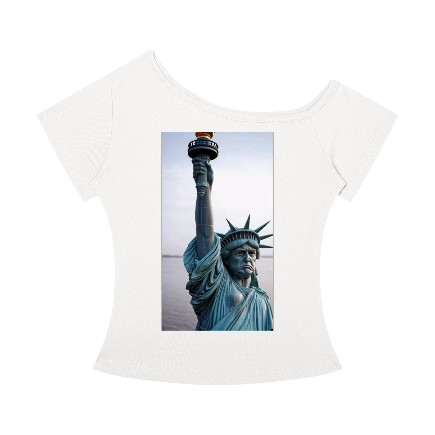 offshoulder,trump,liberty,statue,conservative,republican,political