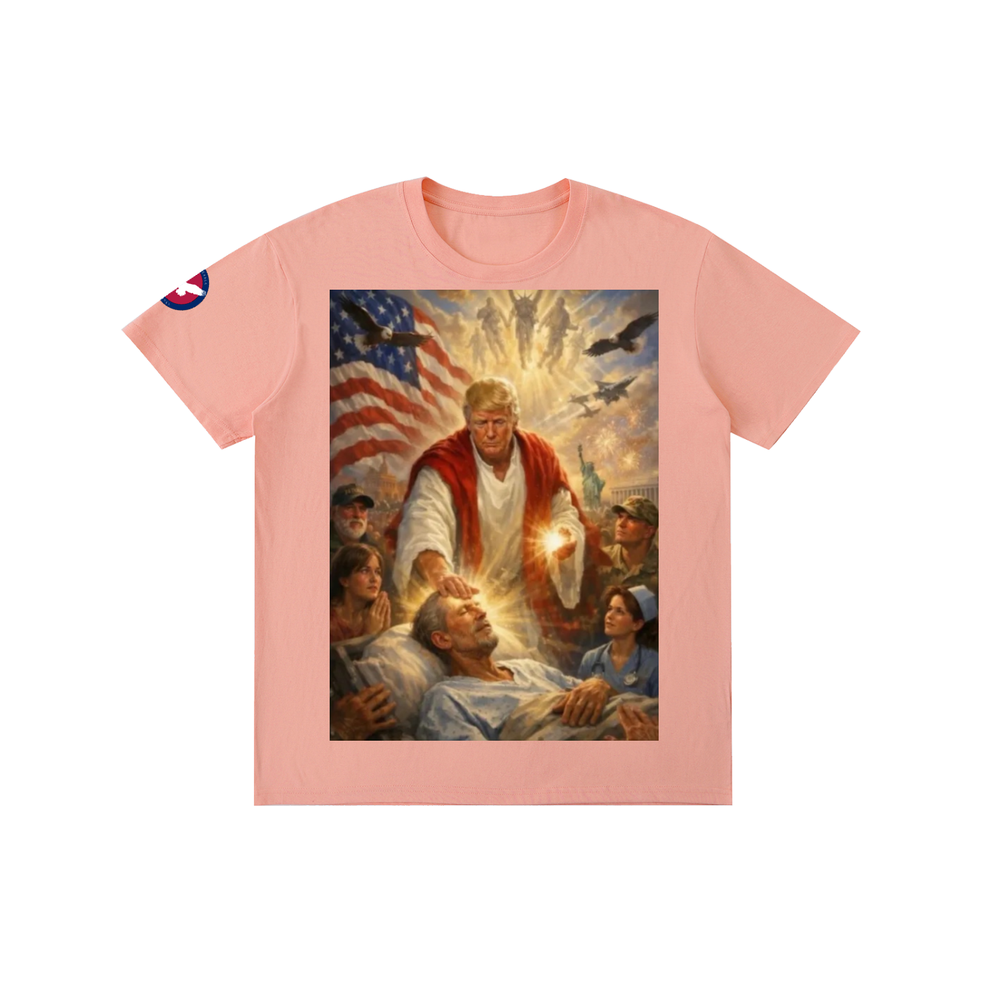 tshirt,healer,trump,political,conservative,patriotic