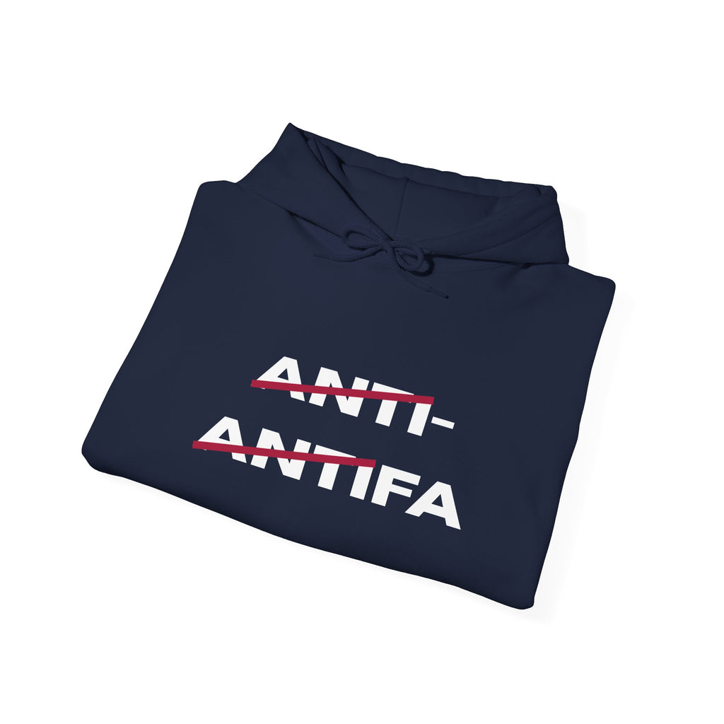 Anti-Antifa Hoodie - Political Statement Pullover