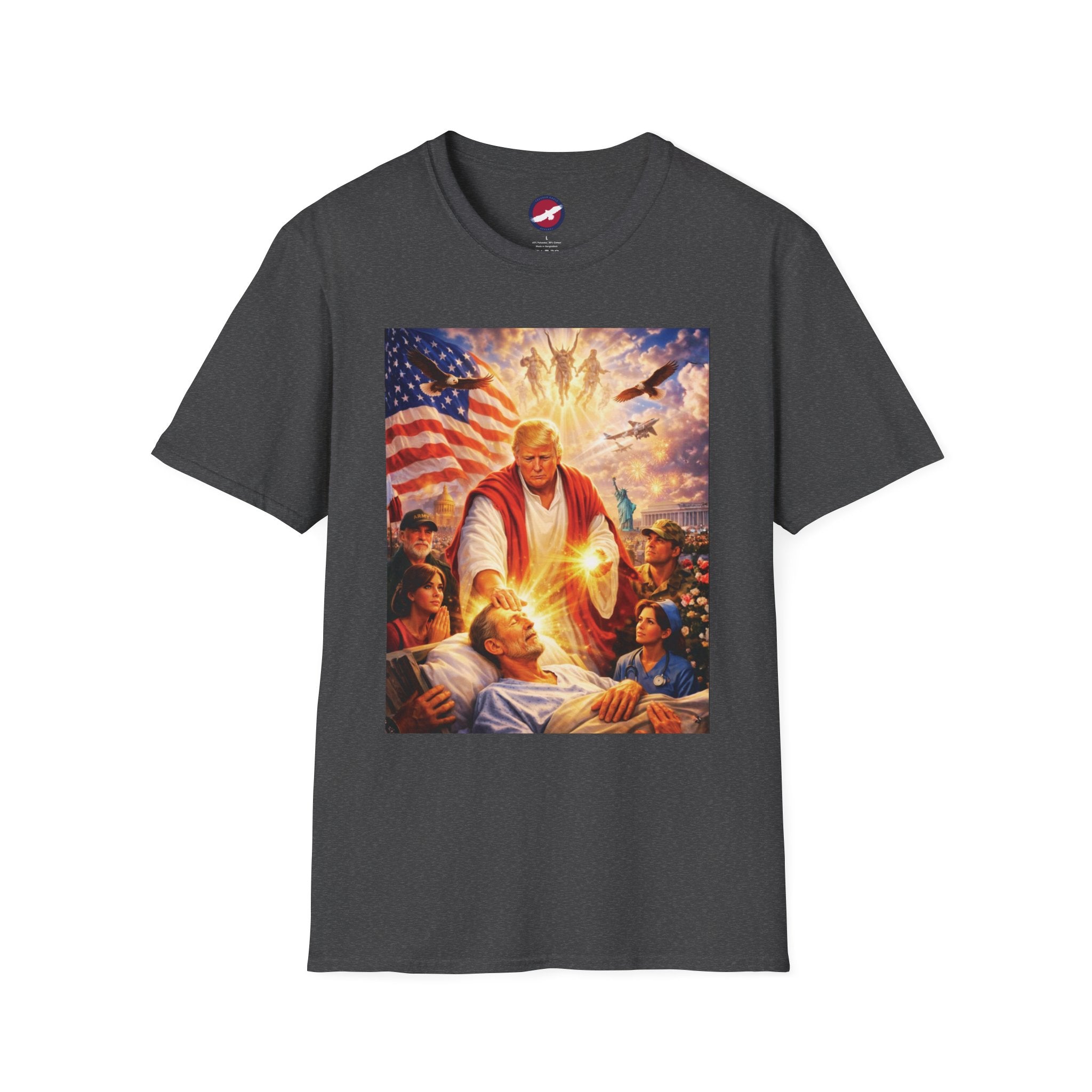 T-Shirt — Patriotic Political Portrait Tee (Donald Trump)